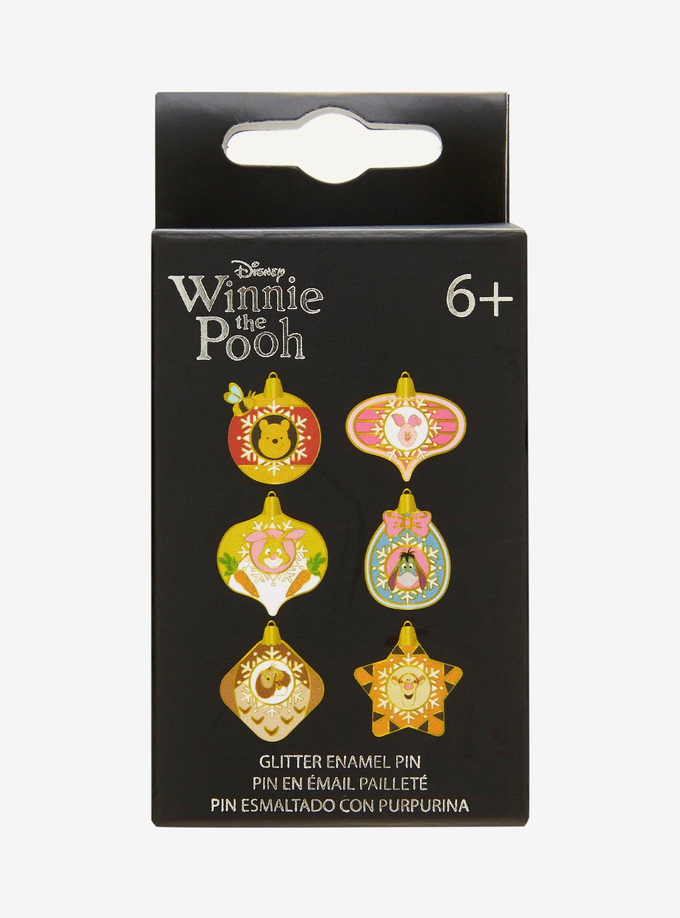 Loungefly Disney Winnie the Pooh Character Ornaments Blind Box Glitter Enamel Pin - BoxLunch Exclusive