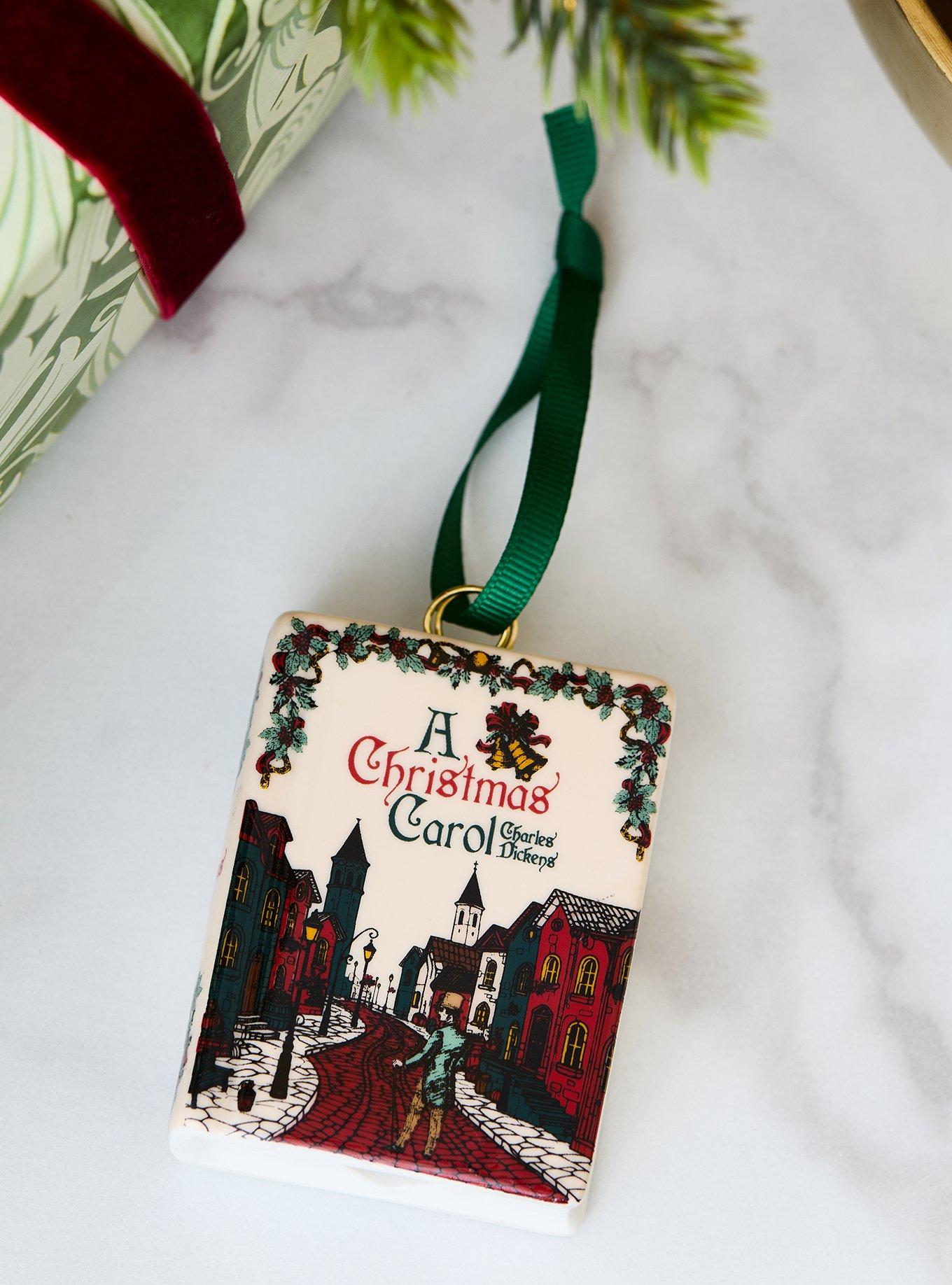 A Christmas Carol Book Ceramic Ornament, , alternate - view 3