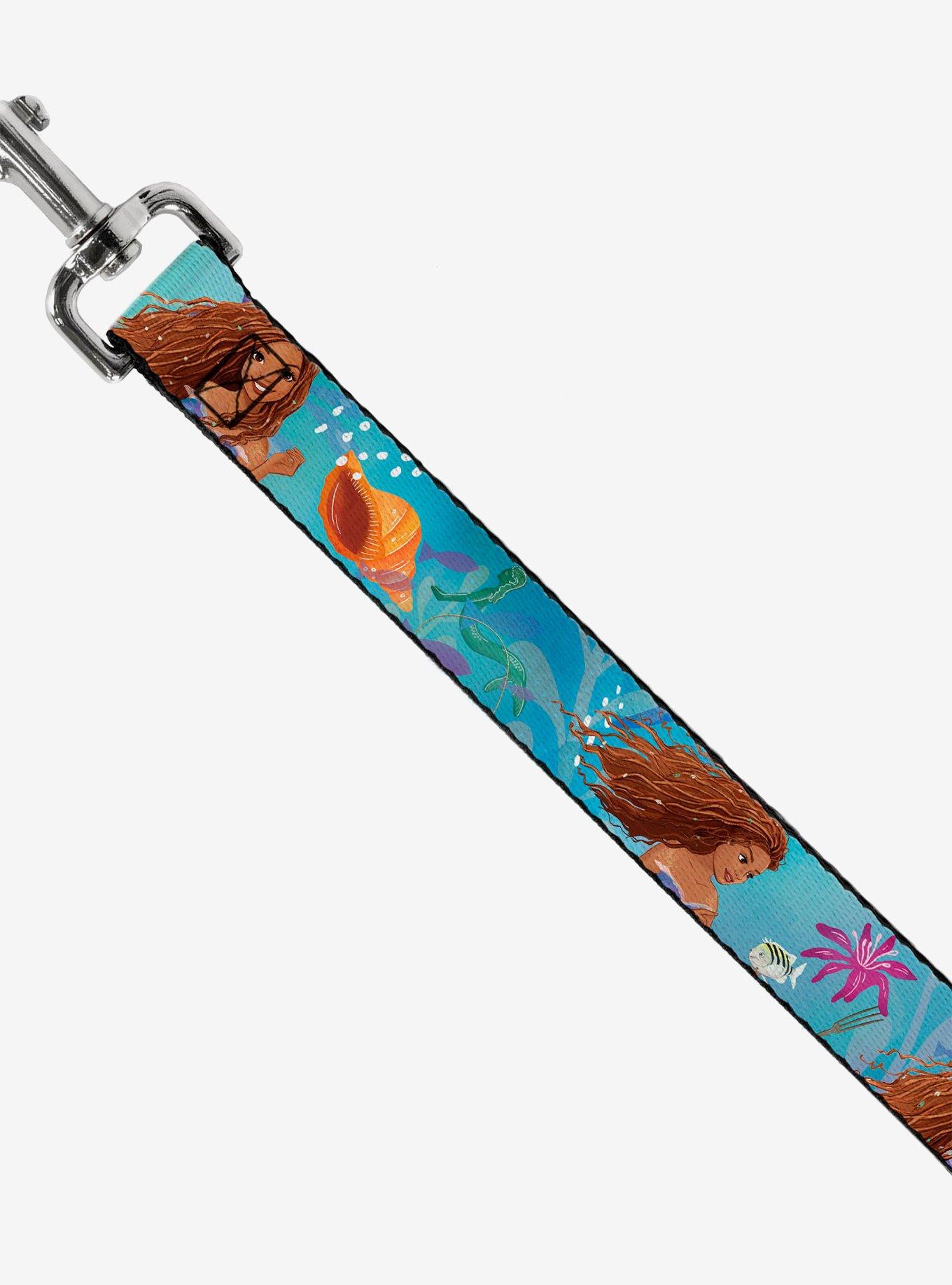Disney The Little Mermaid Live Action Ariel Under The Sea Poses Dog Leash, , hi-res