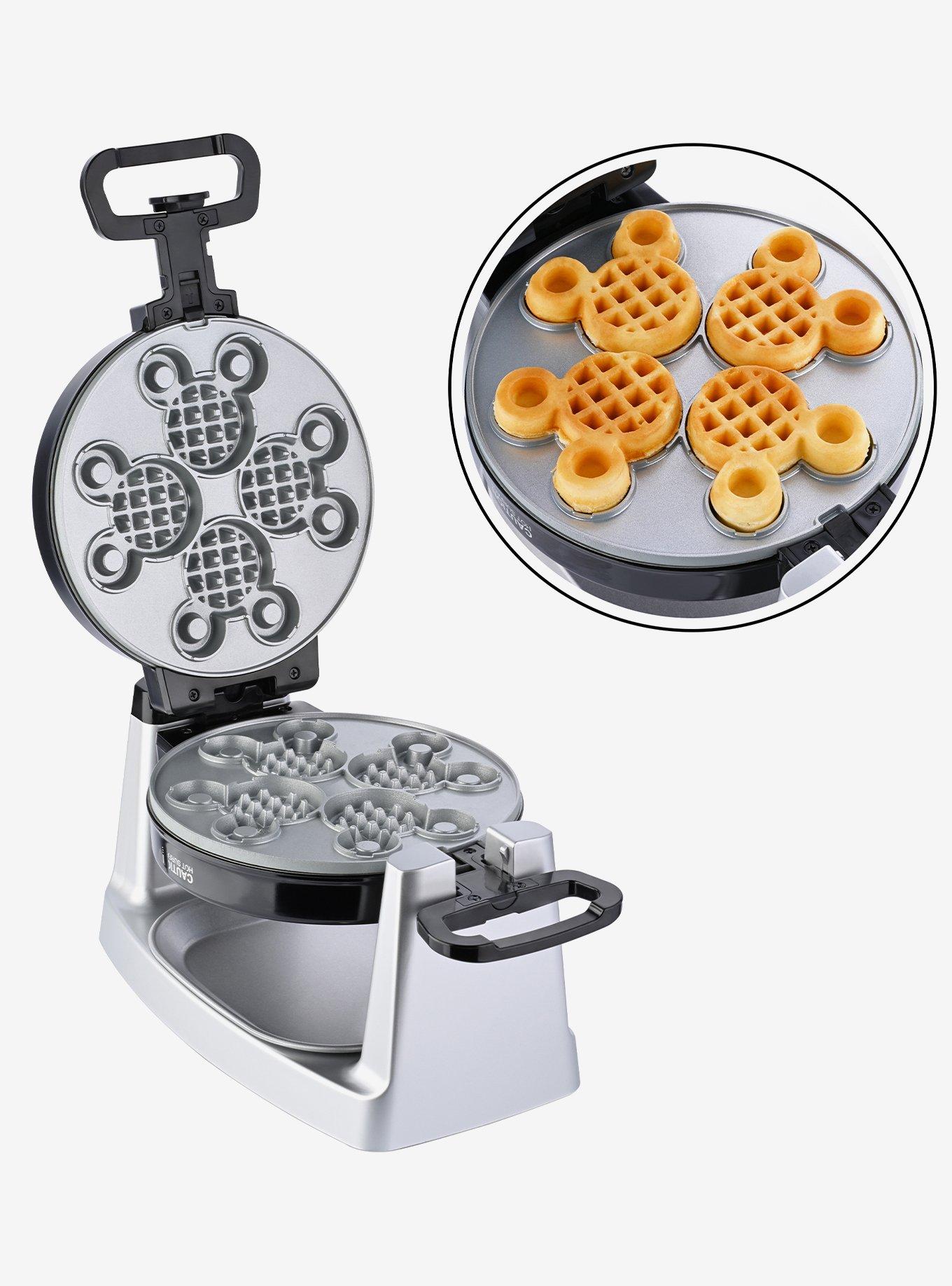 Disney Mickey Mouse Waffle and Donut Maker with Removable Plates, , alternate