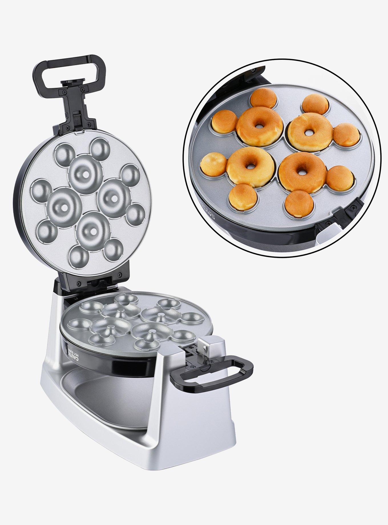 Disney Mickey Mouse Waffle and Donut Maker with Removable Plates, , alternate