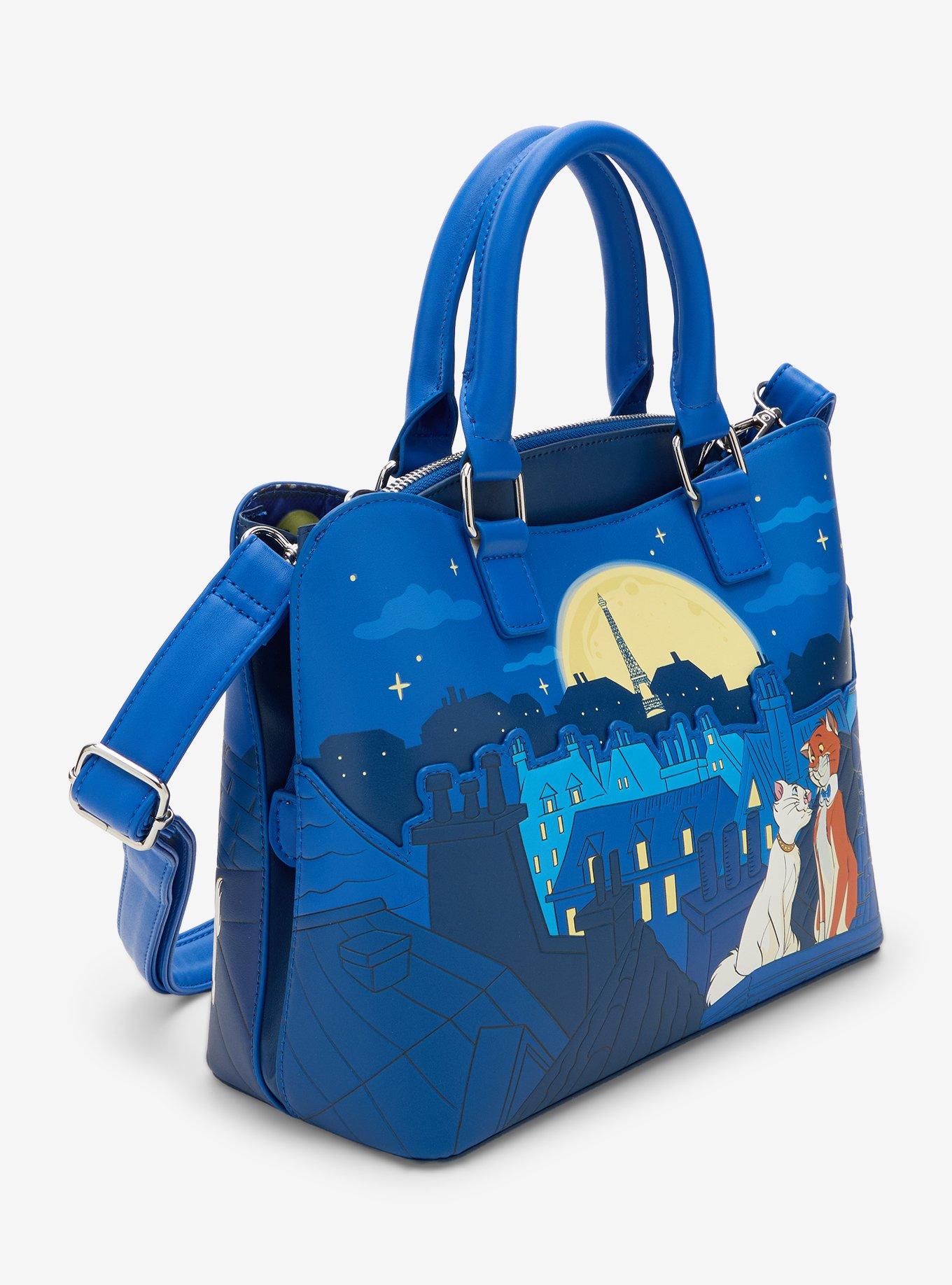 Loungefly Disney The Aristocats Night Scene Glow-In-The-Dark Handbag - BoxLunch Exclusive, , alternate - view 3