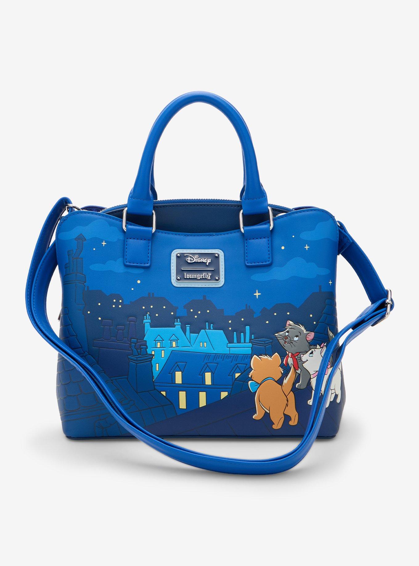 Loungefly Disney The Aristocats Night Scene Glow-In-The-Dark Handbag - BoxLunch Exclusive, , alternate - view 4
