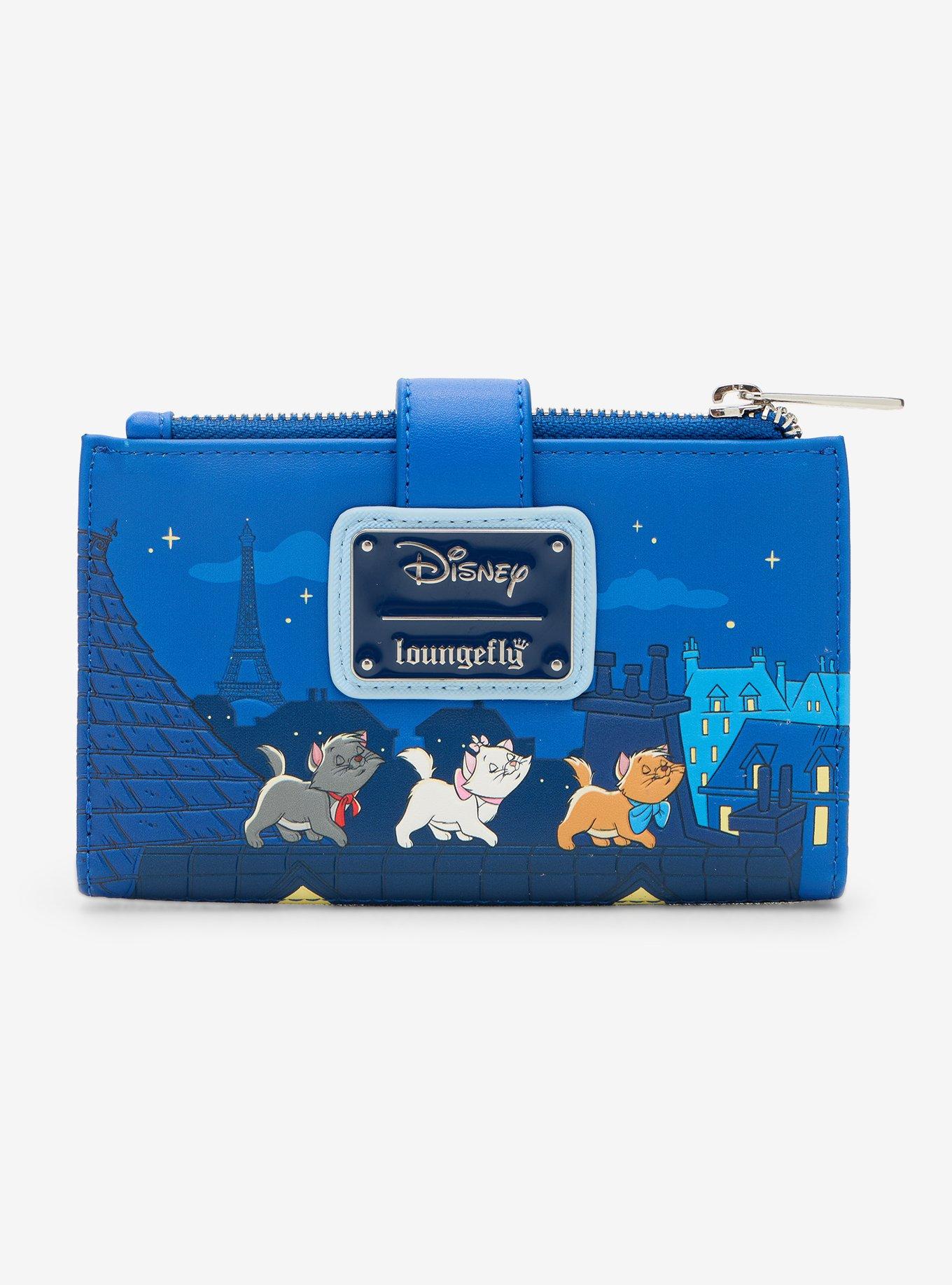 Loungefly Disney The Aristocats Night Scene Glow-In-The-Dark Wallet - BoxLunch Exclusive, , alternate - view 4