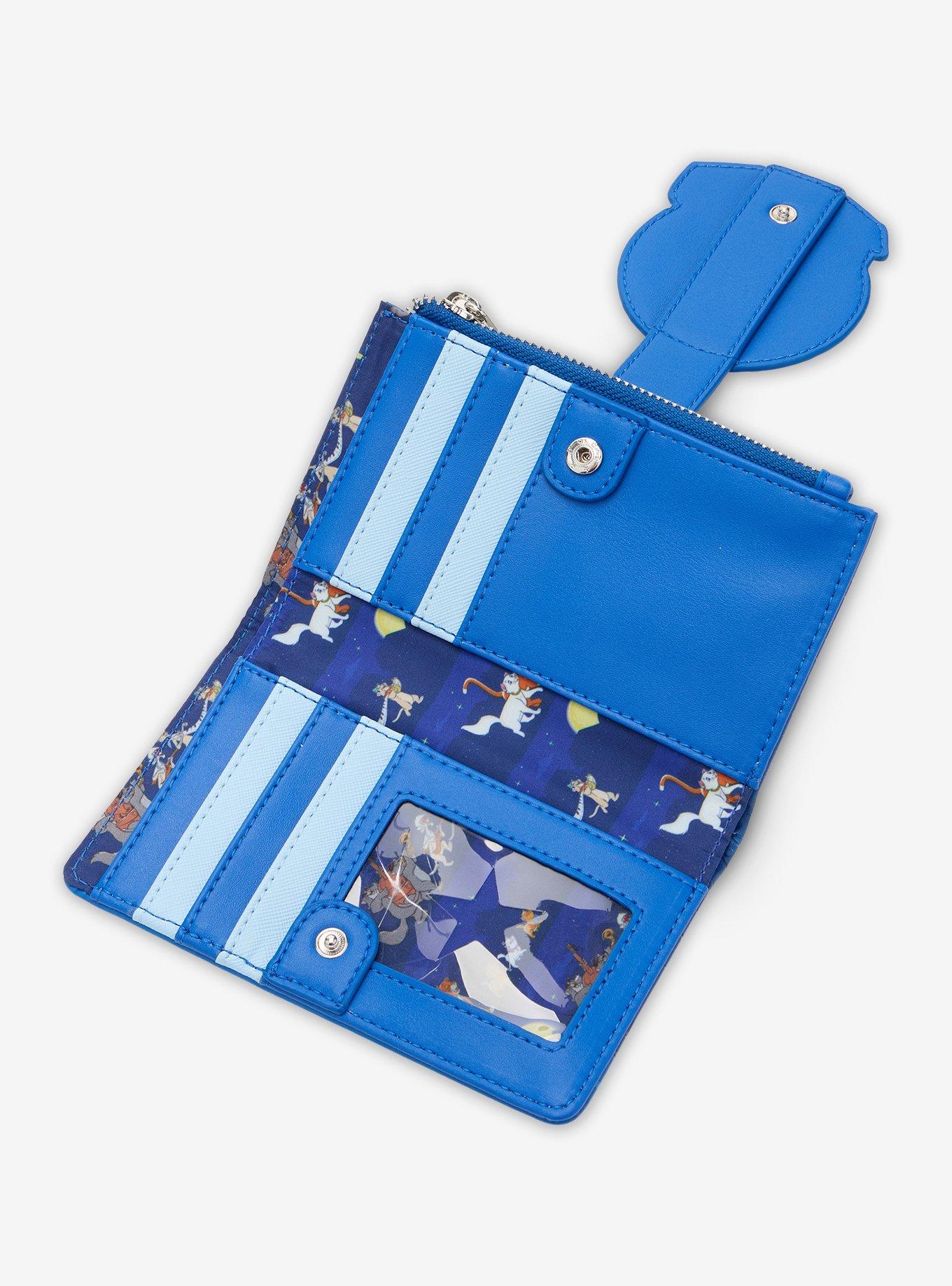 Loungefly Disney The Aristocats Night Scene Glow-In-The-Dark Wallet - BoxLunch Exclusive, , alternate - view 5