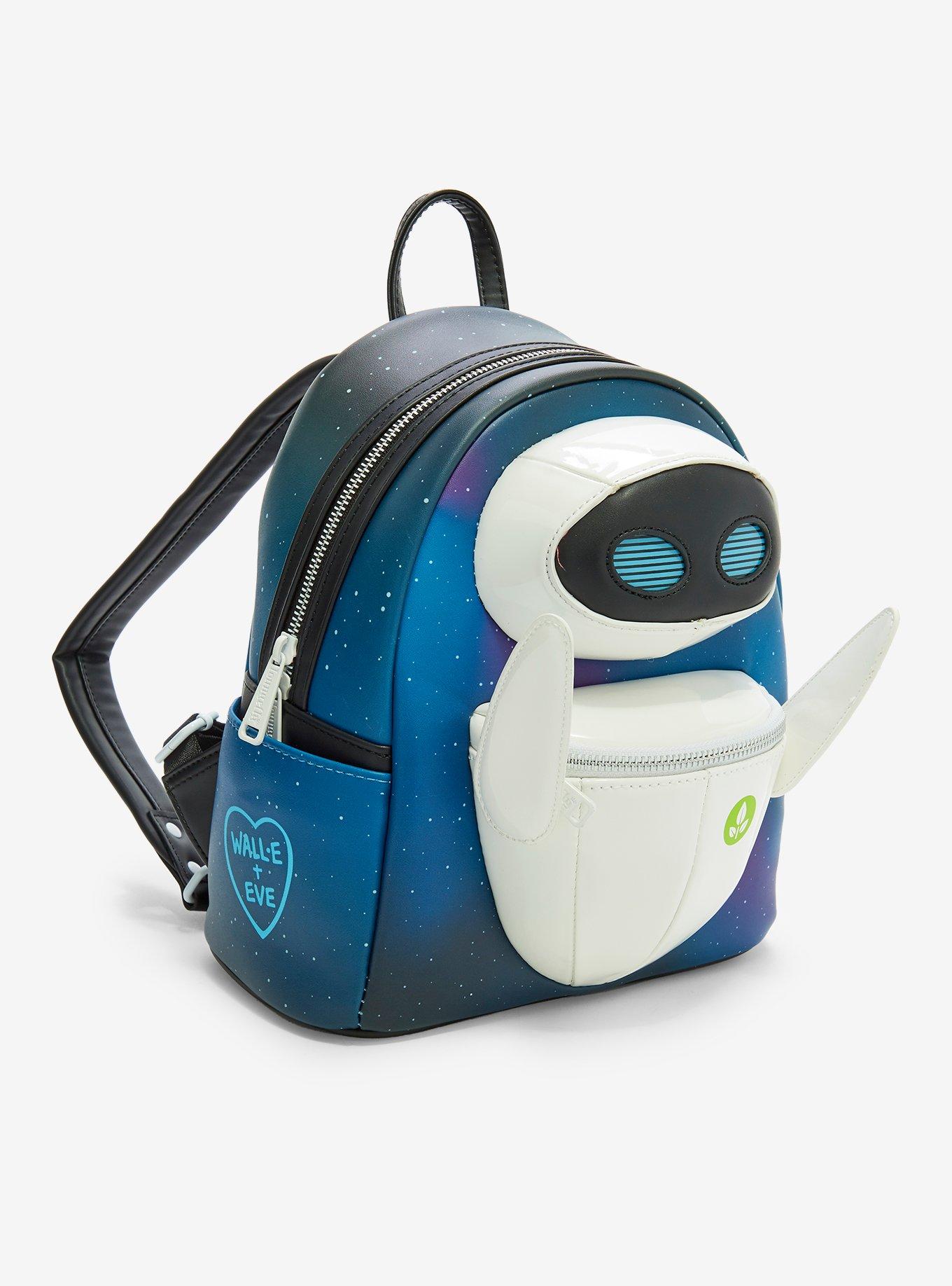 Loungefly Disney Pixar WALL-E 3D EVE Figural Light-Up Mini Backpack - BoxLunch Exclusive, , alternate - view 3
