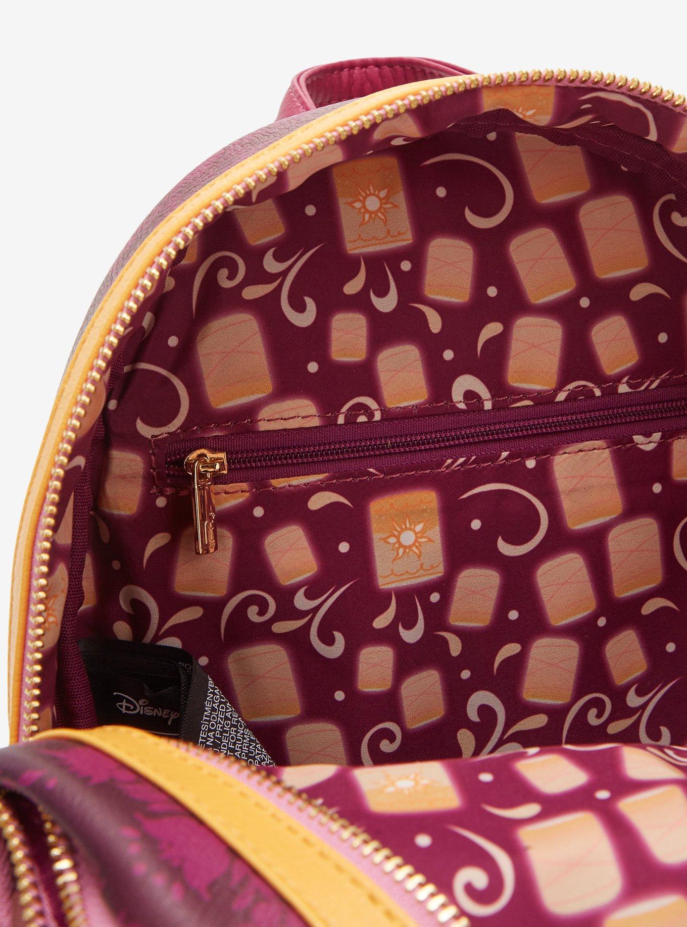Loungefly Disney Tangled Light-Up Lantern Scene Mini Backpack - BoxLunch Exclusive, , alternate - view 4