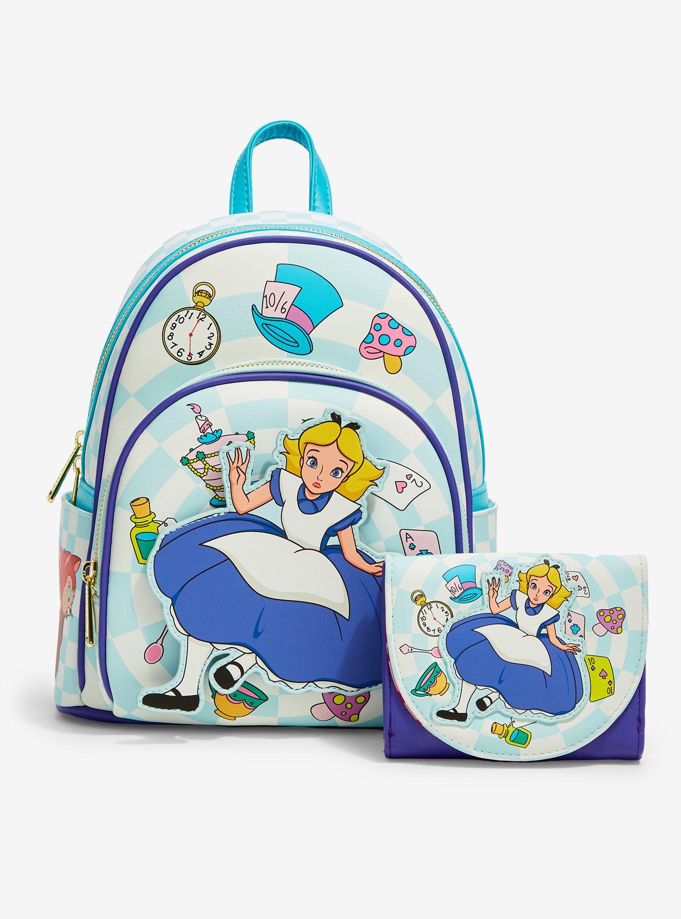 Loungefly Disney Alice in Wonderland Down the Rabbit Hole Wallet - BoxLunch Exclusive, , alternate - view 6