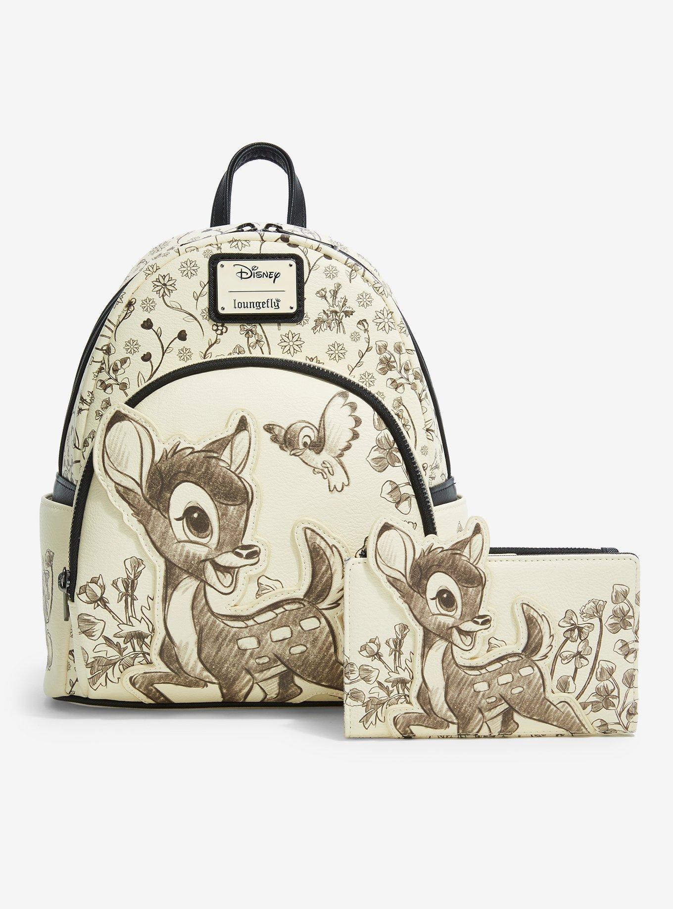 Loungefly Disney Bambi Sketched Mini Backpack - BoxLunch Exclusive, , alternate - view 5