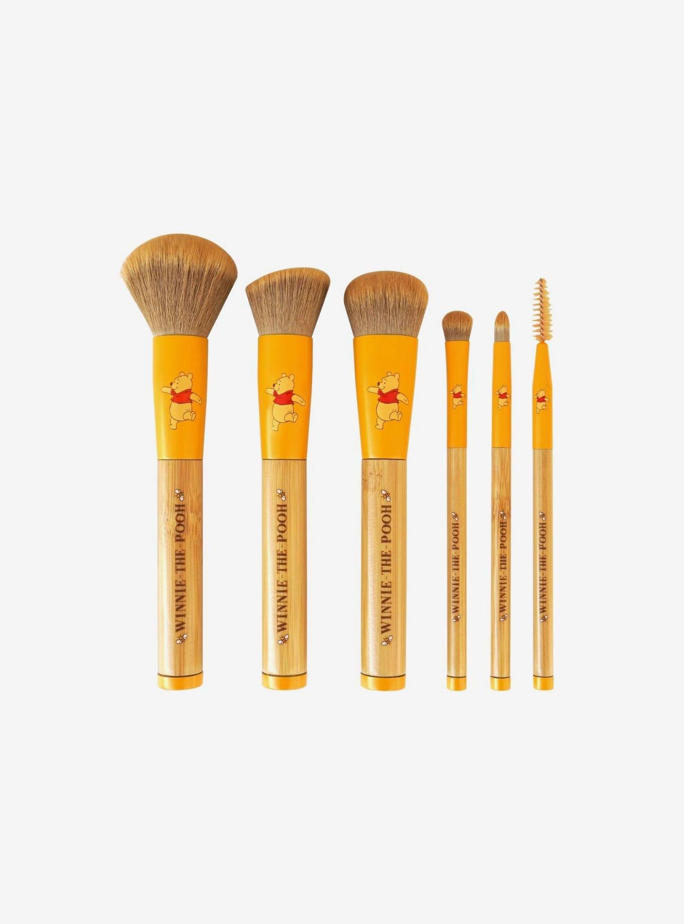 Disney Winnie the Pooh "HUNNY" 6-PC Makeup Brush Set with Holder, , alternate
