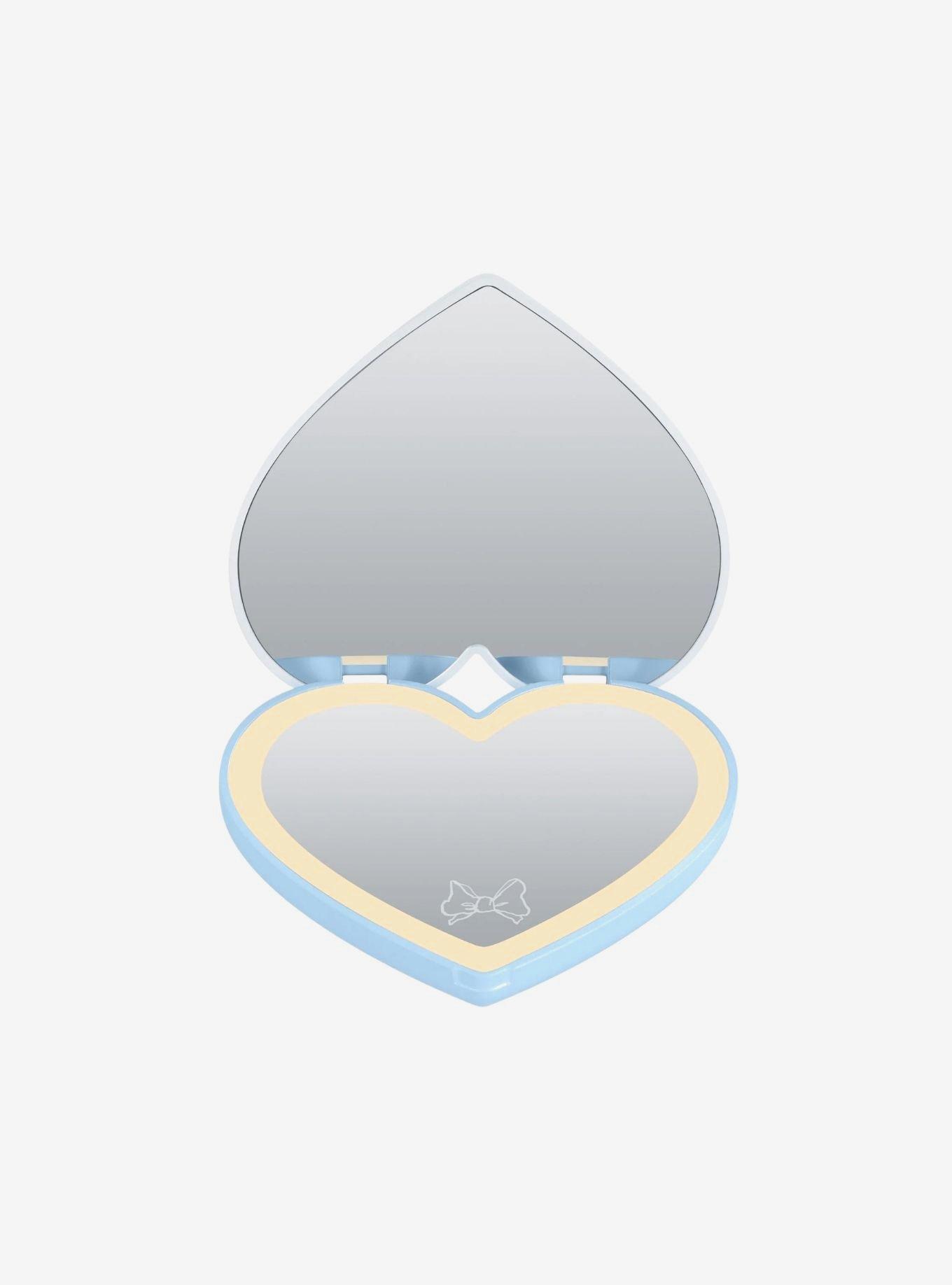 Peanuts Snoopy Heart Bow LED Compact Mirror, , hi-res