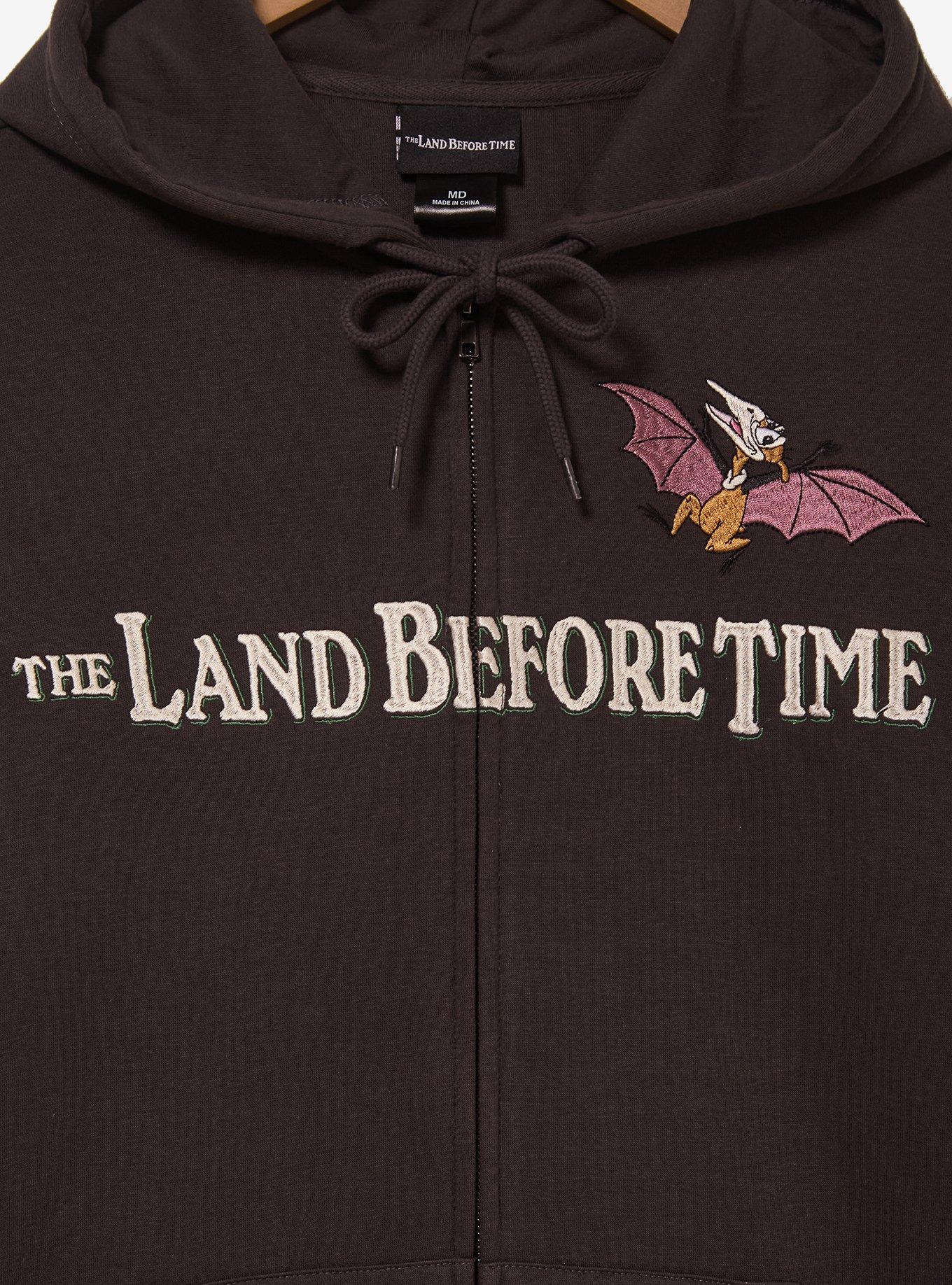 The Land Before Time Scenic Zippered Hoodie - BoxLunch Exclusive, BLACK, alternate - view 3