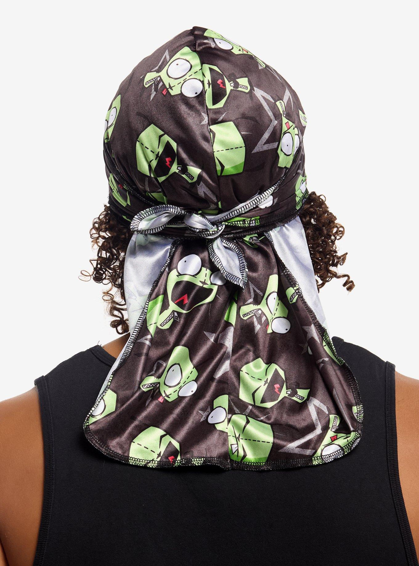 Invader Zim Reversible Bonnet & Durag Set, , alternate - view 4