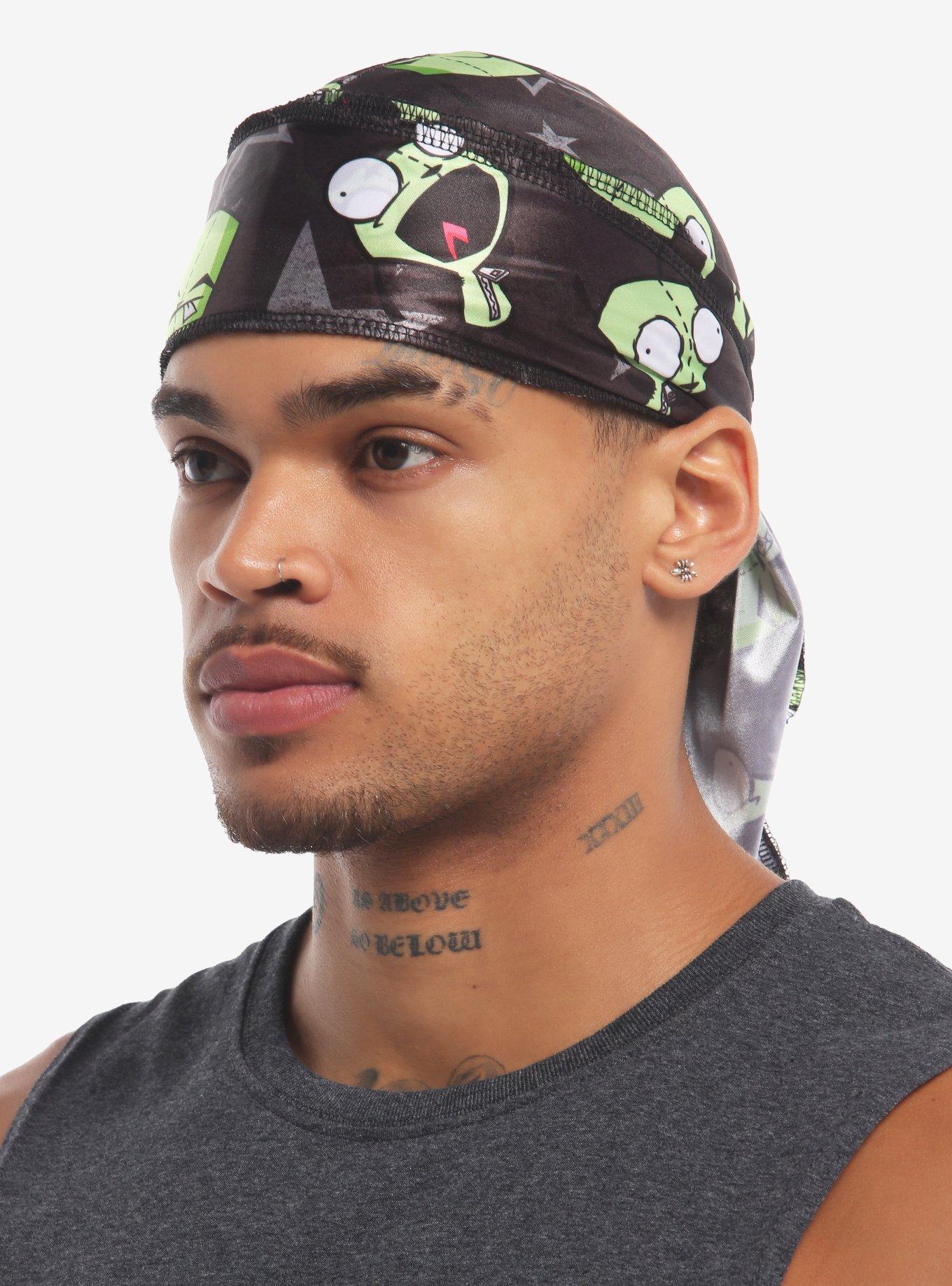 Invader Zim Reversible Bonnet & Durag Set, , alternate - view 5