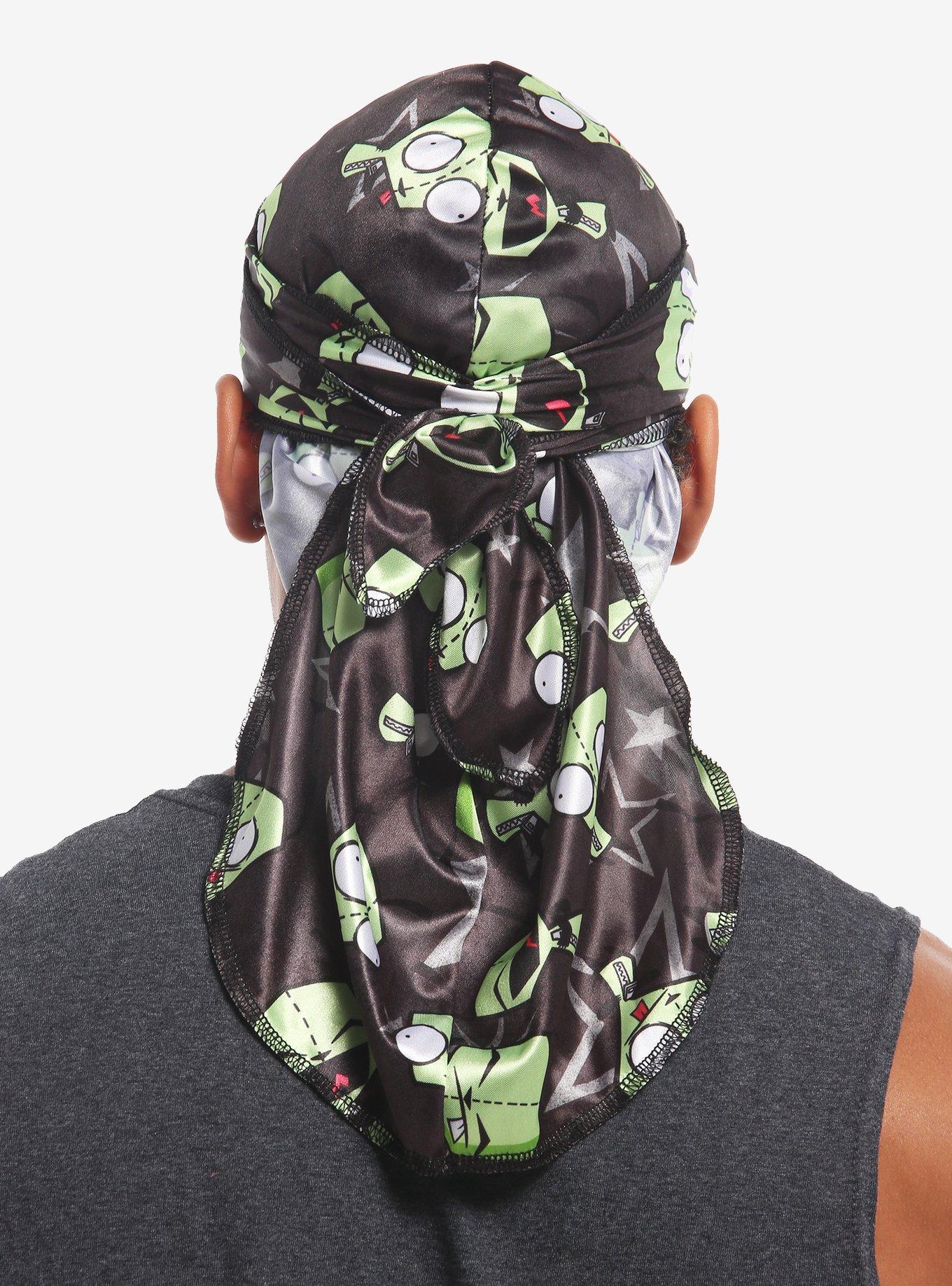 Invader Zim Reversible Bonnet & Durag Set, , alternate - view 6
