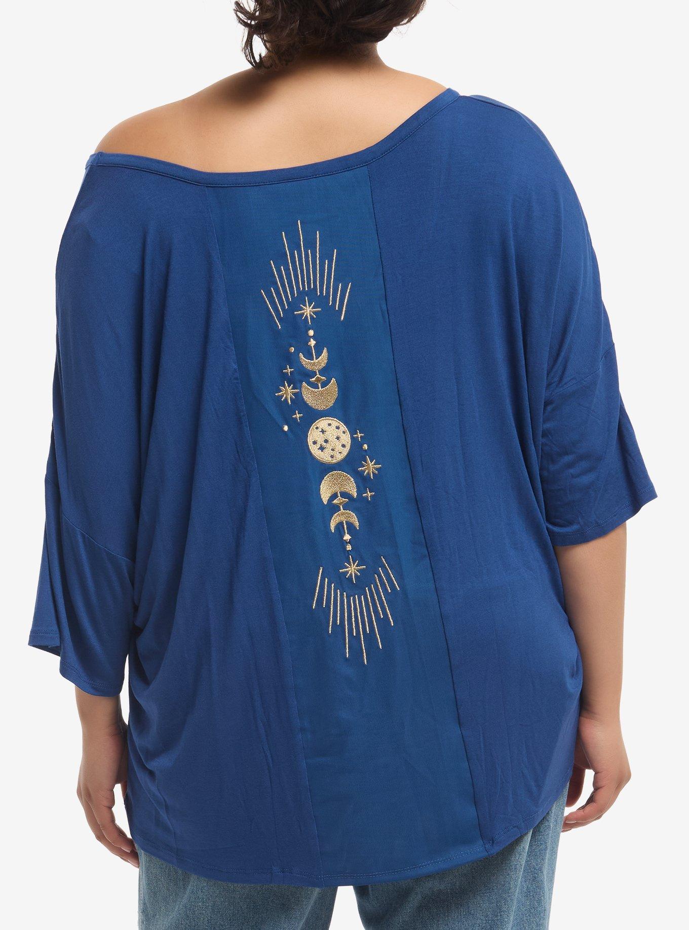 A Court Of Thorns And Roses Quote Oversized Top Plus Size, MULTI, alternate - view 2