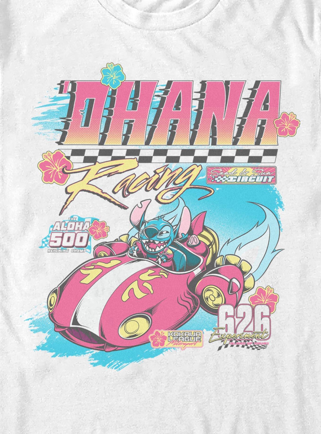 Disney Lilo & Stitch Ohana Racing Big Tall T-Shirt