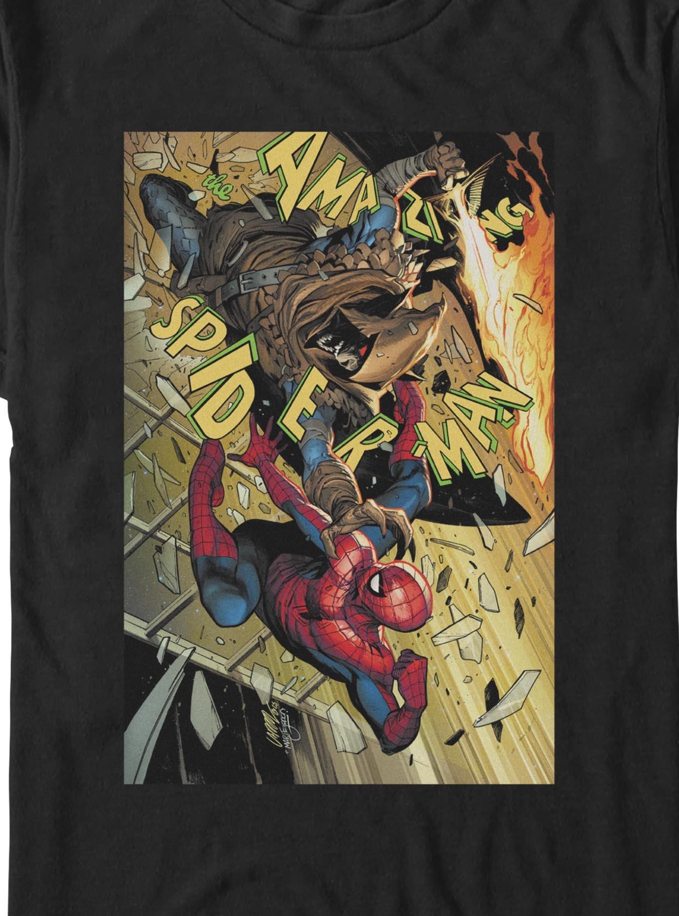 Marvel Spider-Man Poster Big & Tall T-Shirt