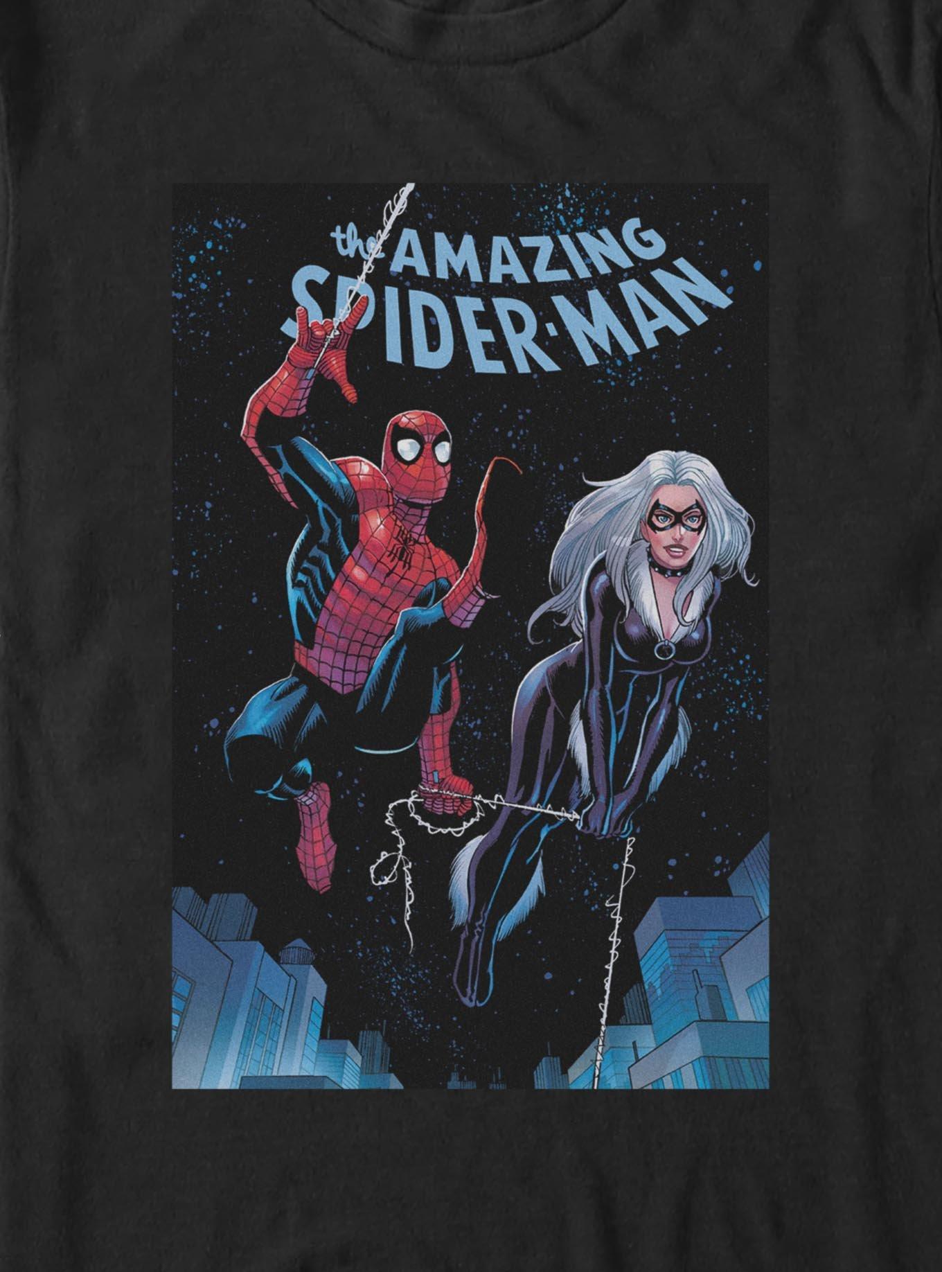 Marvel Spider-Man And Black Cat Big & Tall T-Shirt, , hi-res