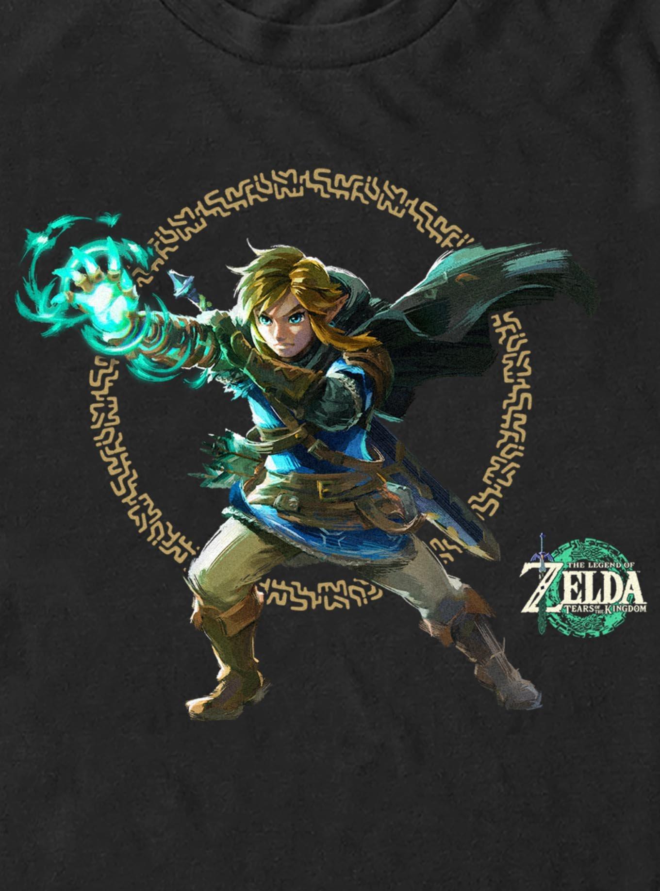 the Legend of Zelda: Tears Kingdom Link Portal Big & Tall T-Shirt