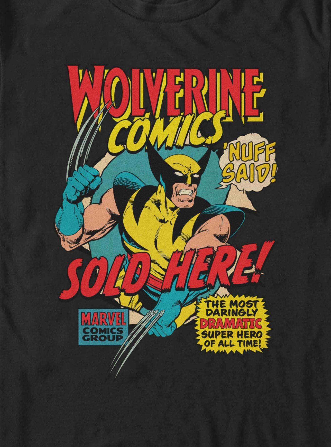 Marvel X-Men Wolverine The Most Dramatic Superhero Big & Tall T-Shirt