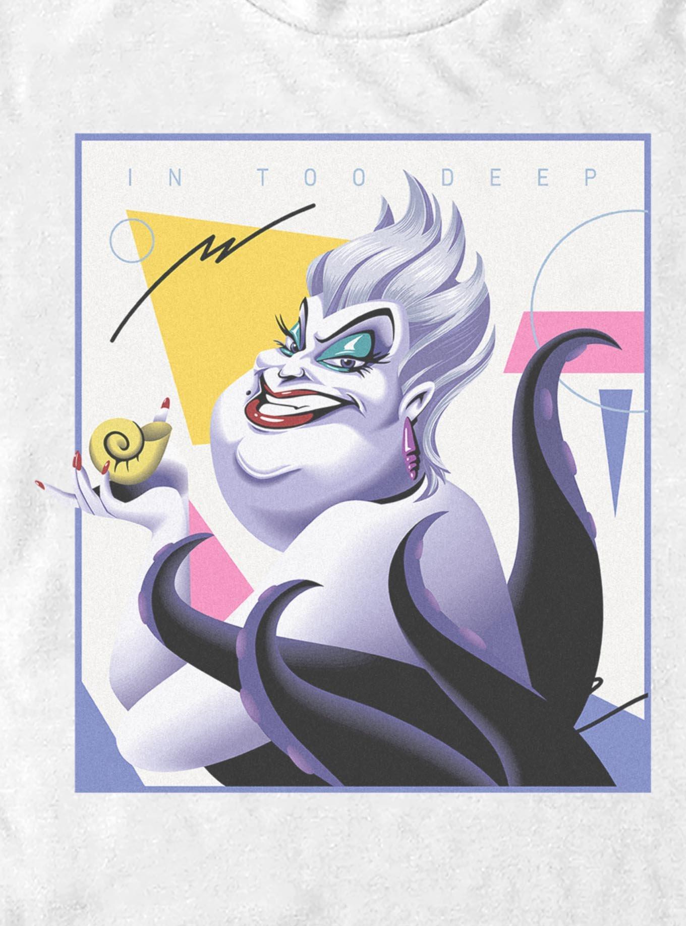 Disney Villains Too Deep Retro Big & Tall T-Shirt