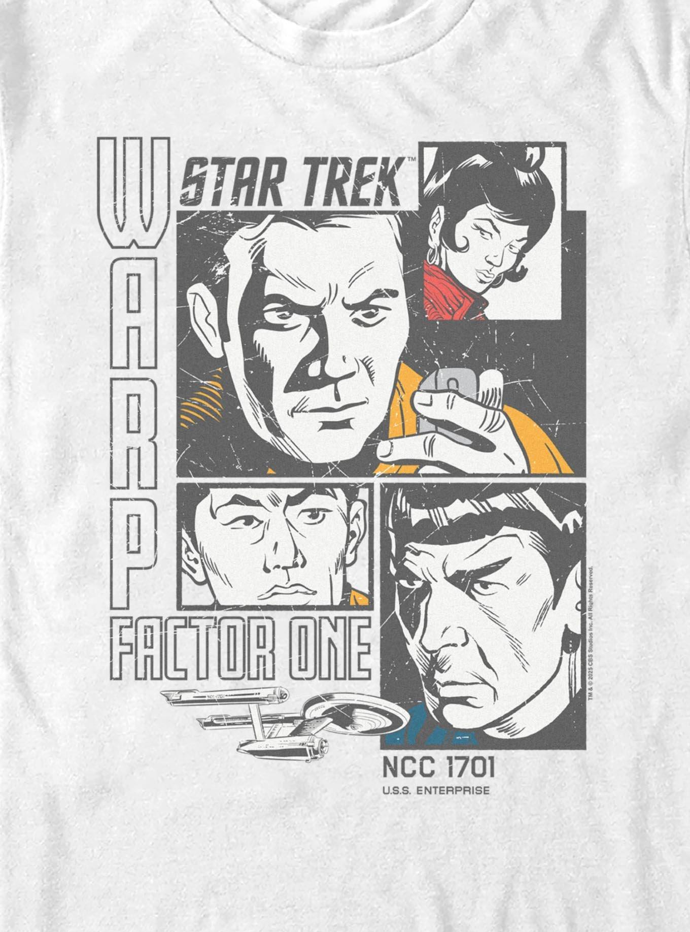 Star Trek Factor One Big & Tall T-Shirt, WHITE, alternate