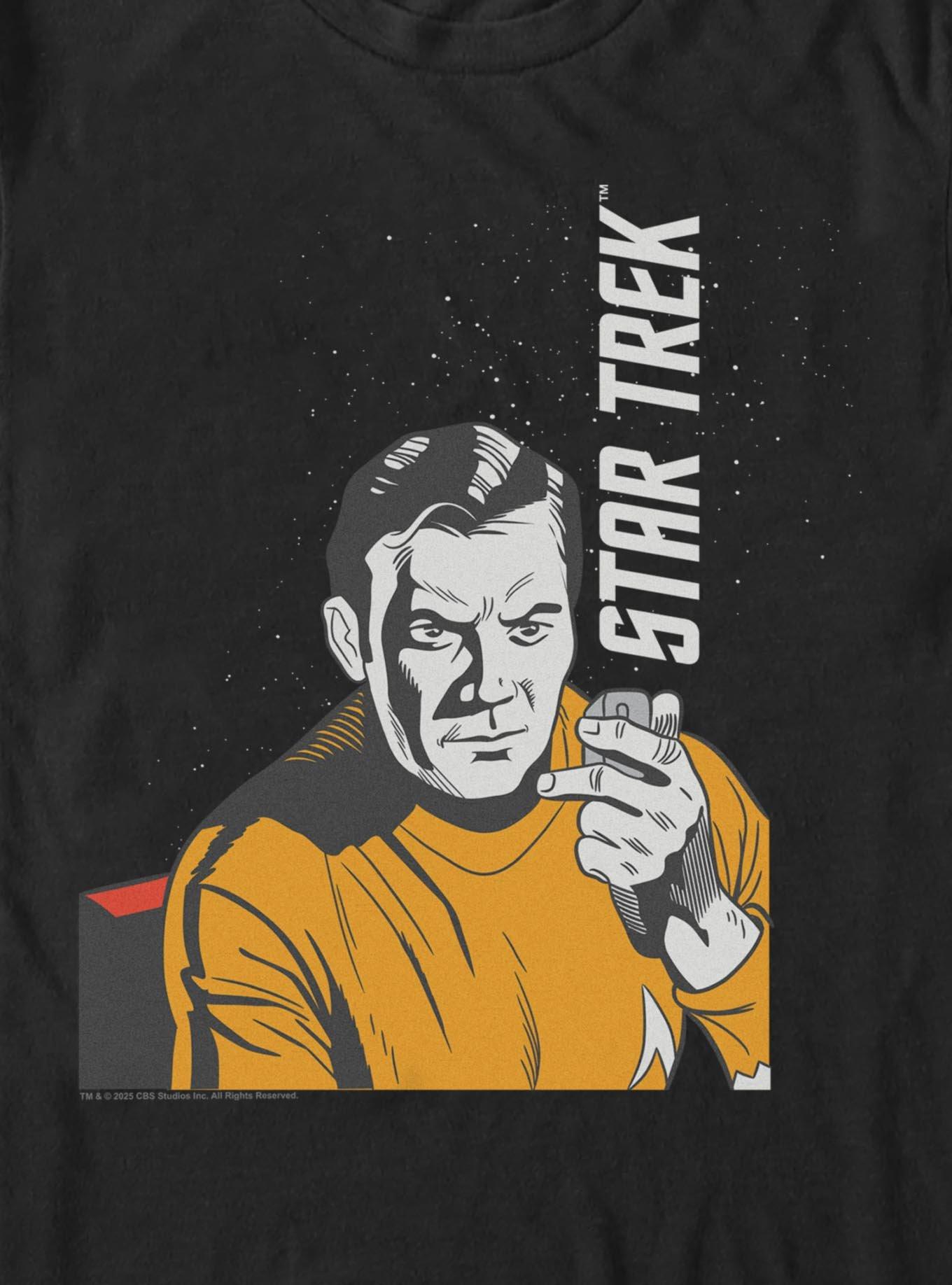 Star Trek Captain Kirk Stars Big & Tall T-Shirt, , hi-res