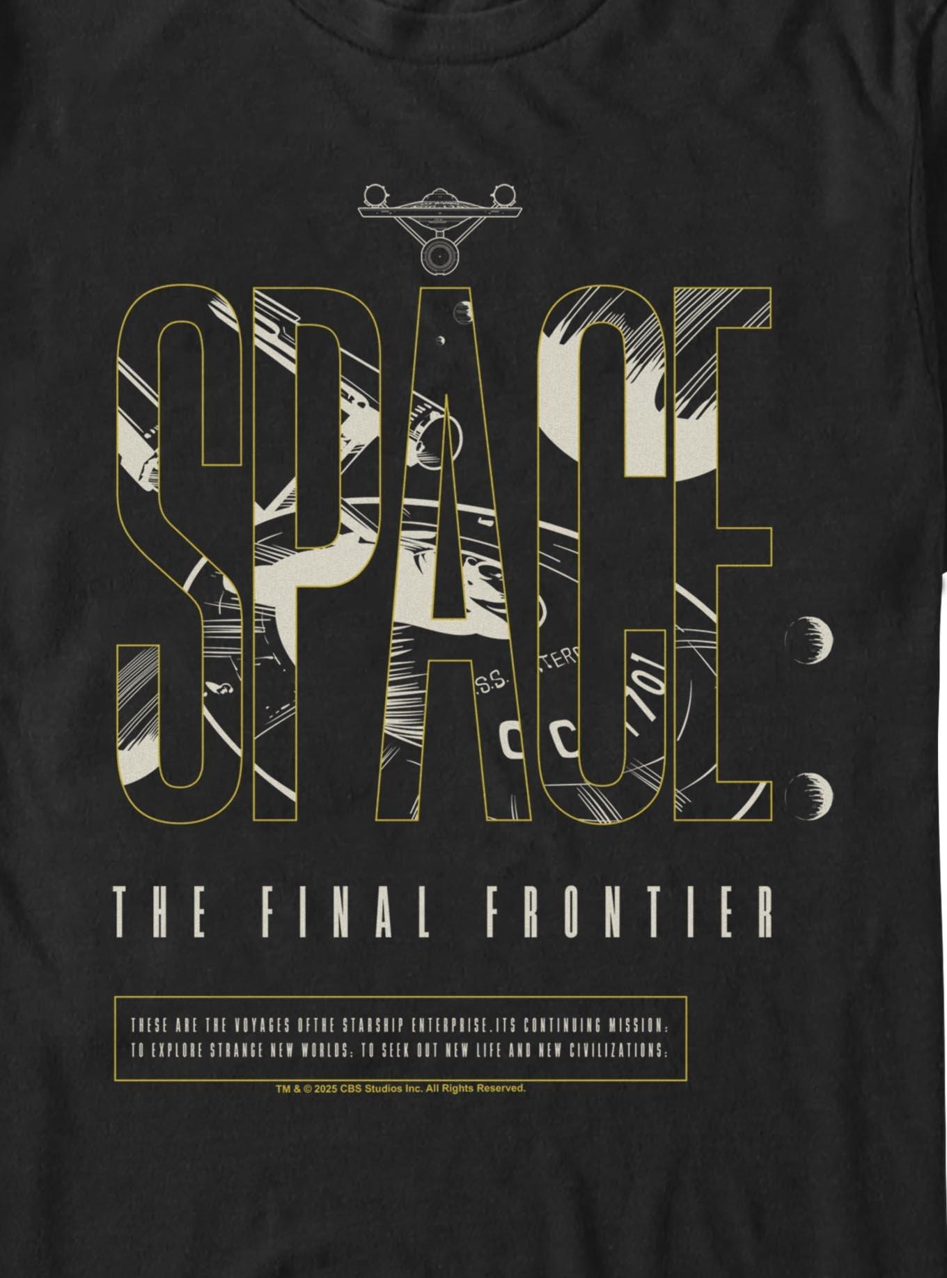 Star Trek Space The Final Frontier Big & Tall T-Shirt, , hi-res