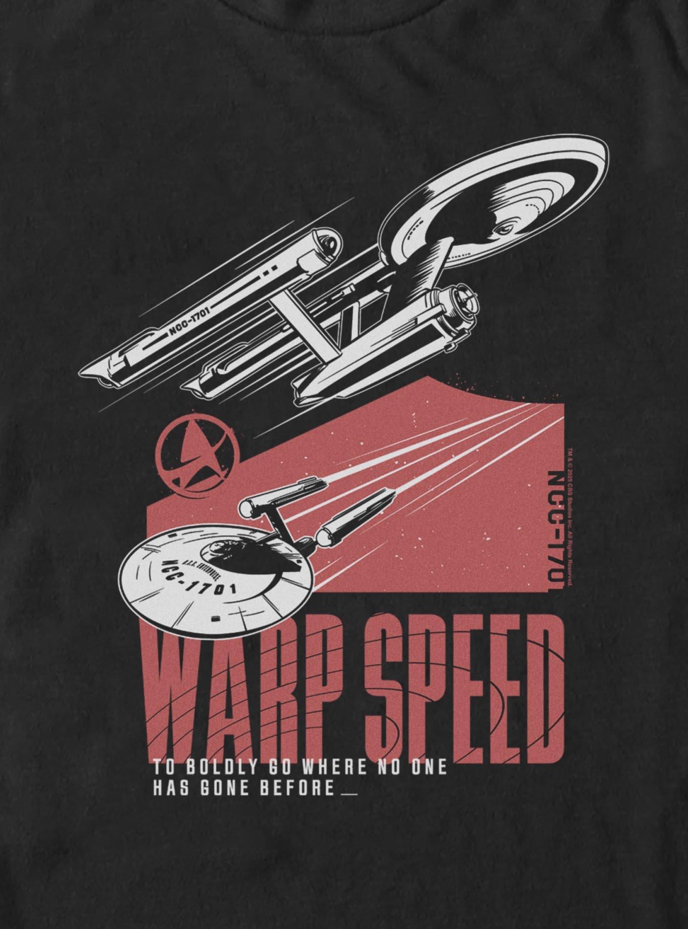 Star Trek Warp Speed Big & Tall T-Shirt, , hi-res
