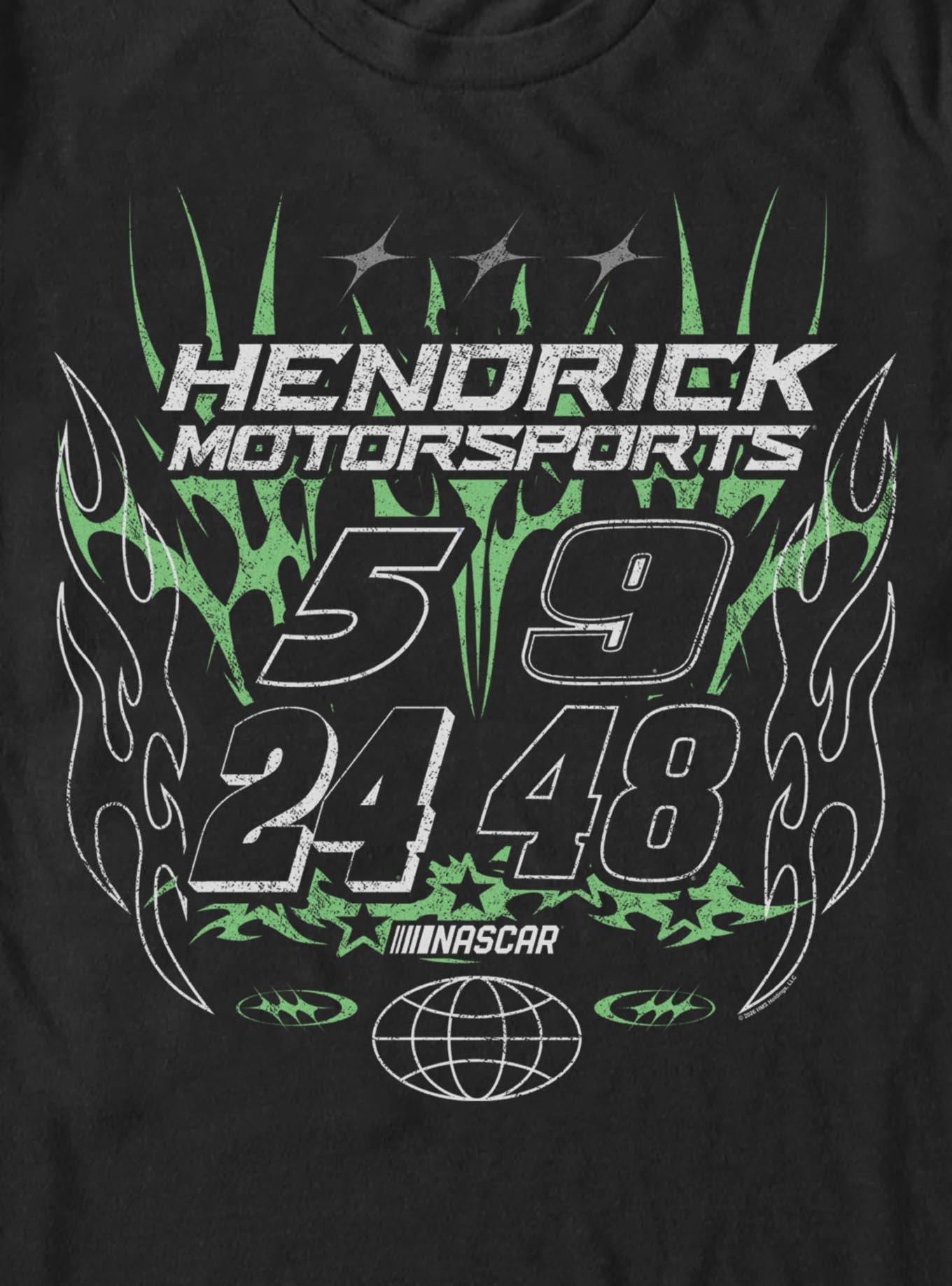 NASCAR Hendrick Burning Flames Big & Tall T-Shirt, , hi-res