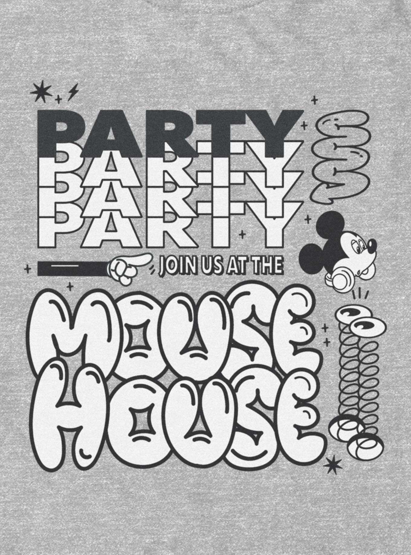 Disney Mickey Mouse Party Mouse House Big & Tall T-Shirt, , hi-res