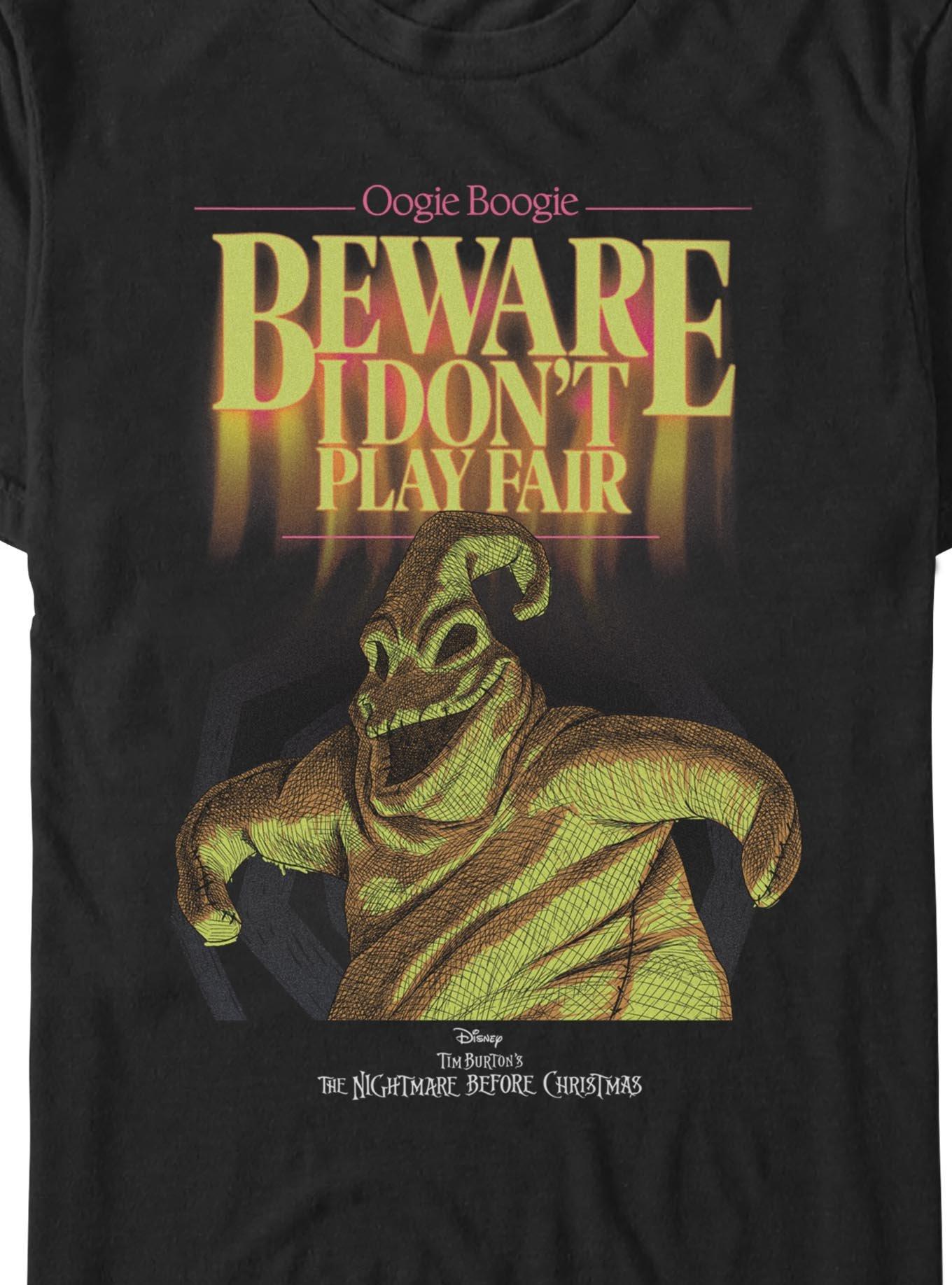 Disney The Nightmare Before Christmas Oogie Boogie Beware Big & Tall T-Shirt, , hi-res