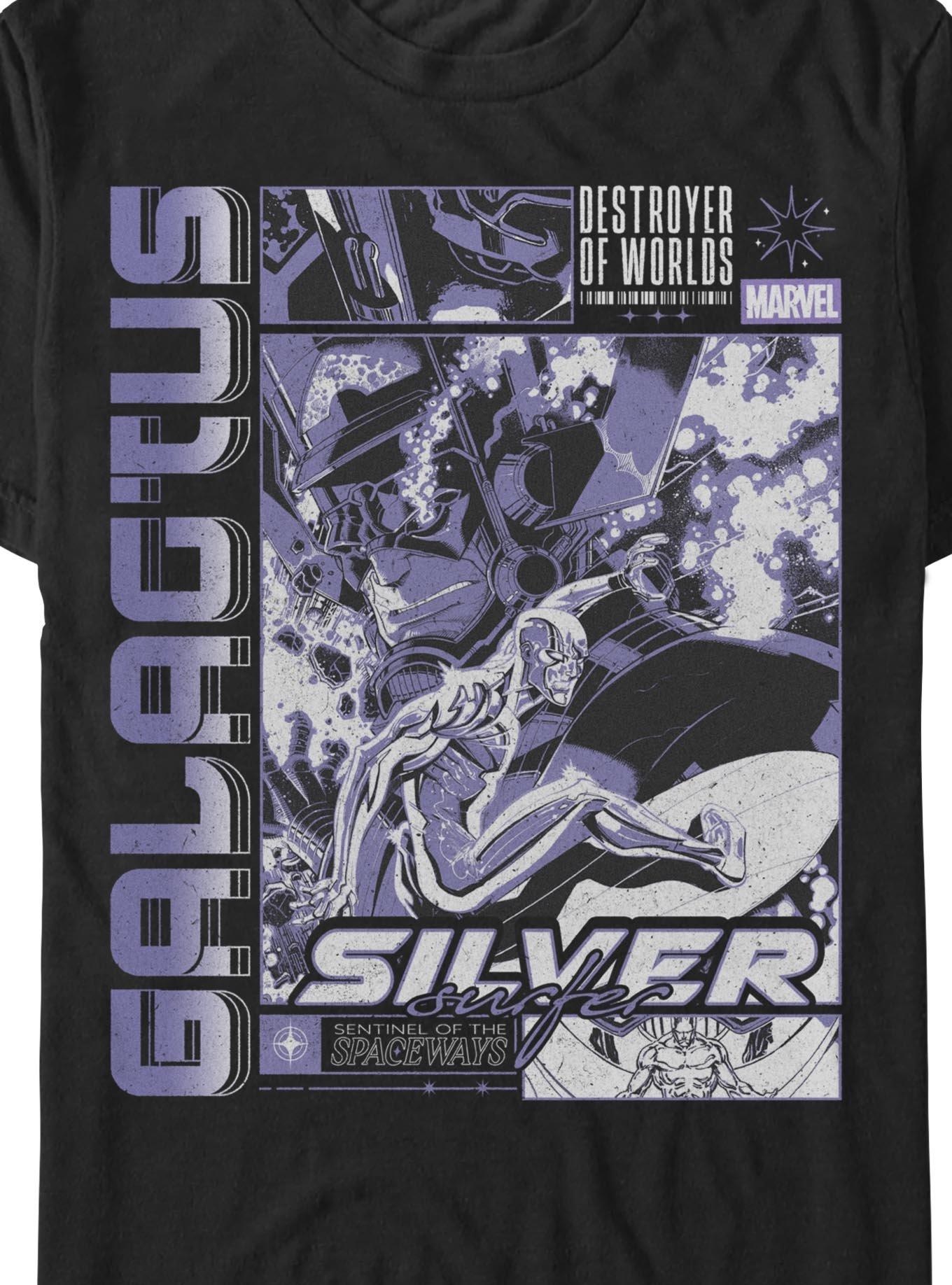 Marvel Fantastic Four Galactus And Silver Surfer Big & Tall T-Shirt, , hi-res