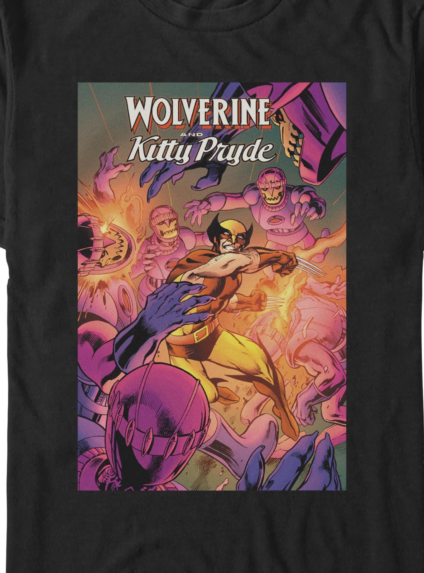 Marvel X-Men Wolverine And Kitty Pryde Big & Tall T-Shirt, , hi-res