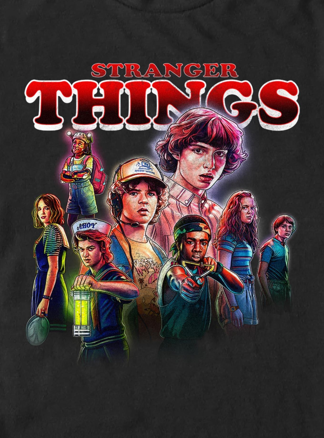 Stranger Things The Crew Big & Tall T-Shirt, , hi-res