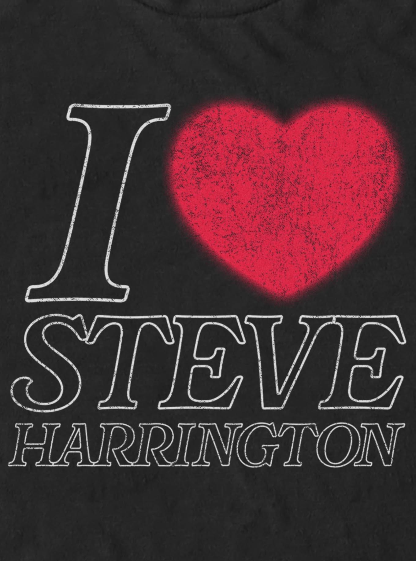 Stranger Things I Heart Steve Harrington Big & Tall T-Shirt, , hi-res