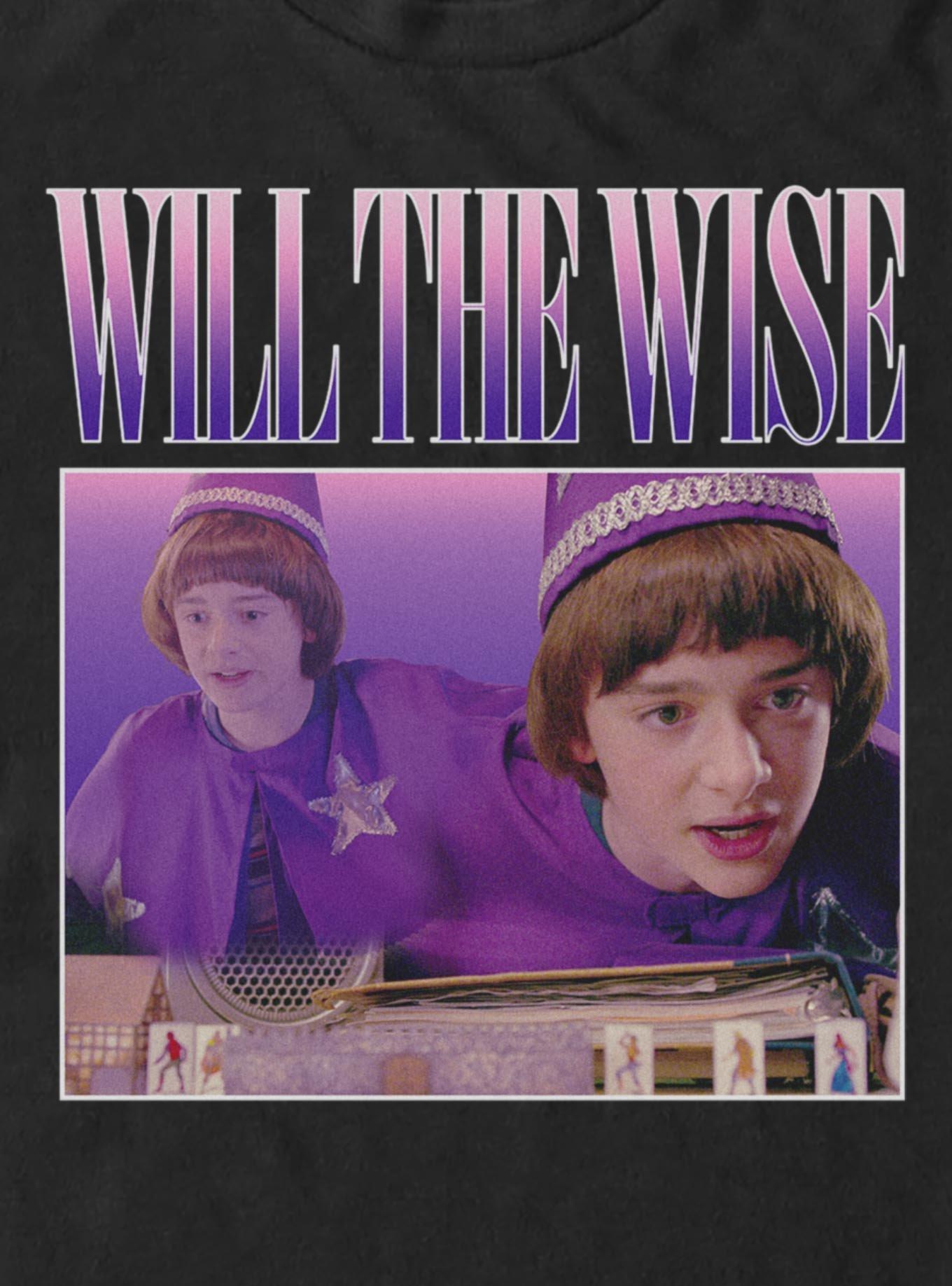Stranger Things Will The Wise Box Montage Big & Tall T-Shirt, , hi-res