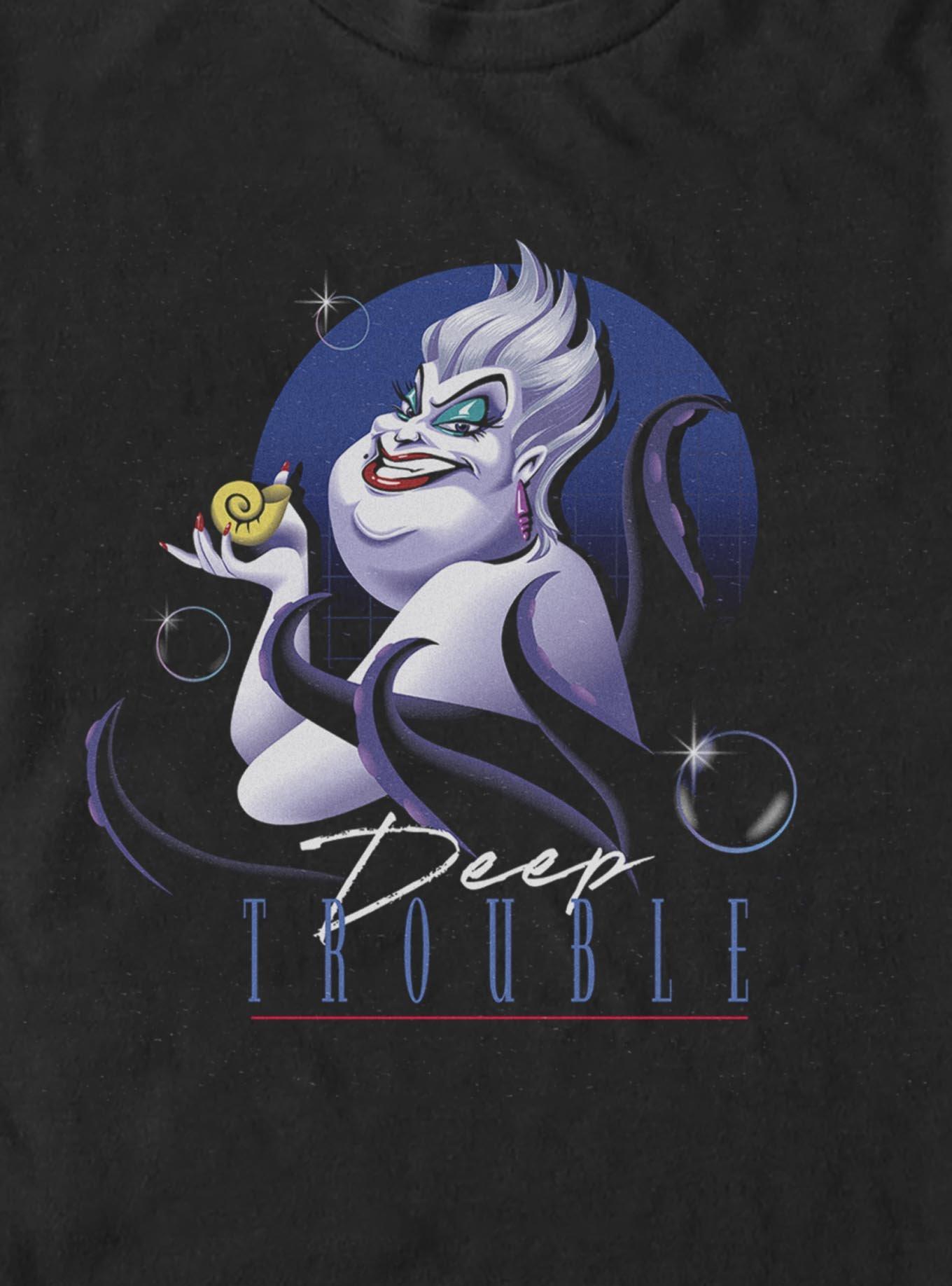 Disney Villains Deep Trouble Retro Big & Tall T-Shirt, , hi-res