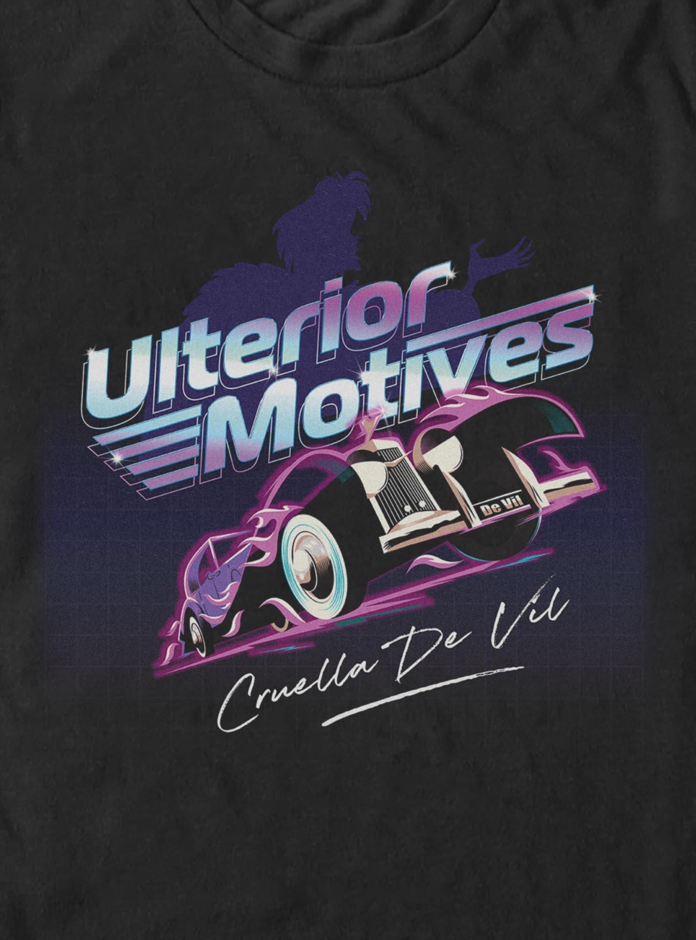 Disney Villains Ulterior Motives Cruella Big & Tall T-Shirt, , hi-res