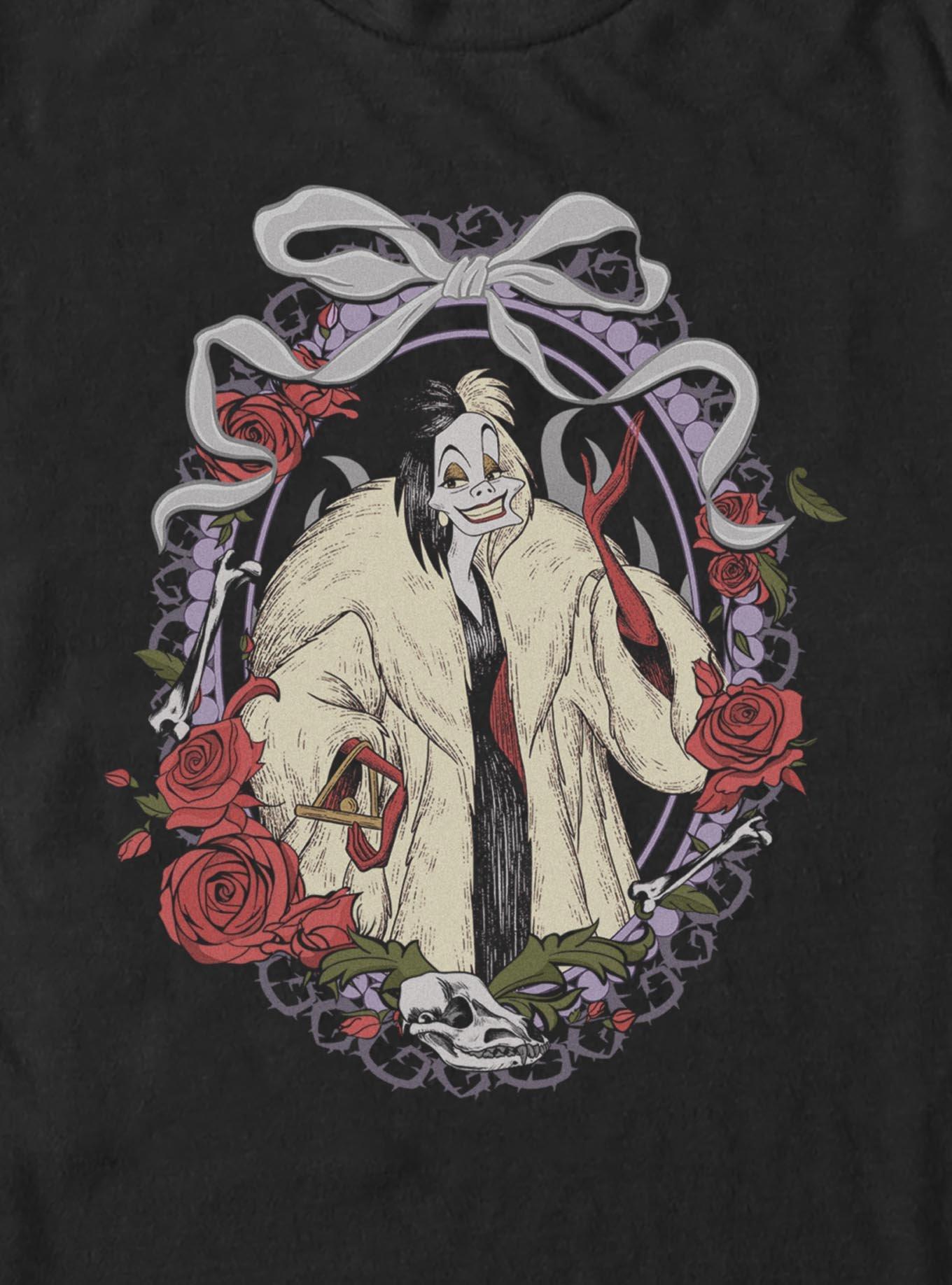 Disney Villains Cruella Frame Portrait Big & Tall T-Shirt, , hi-res