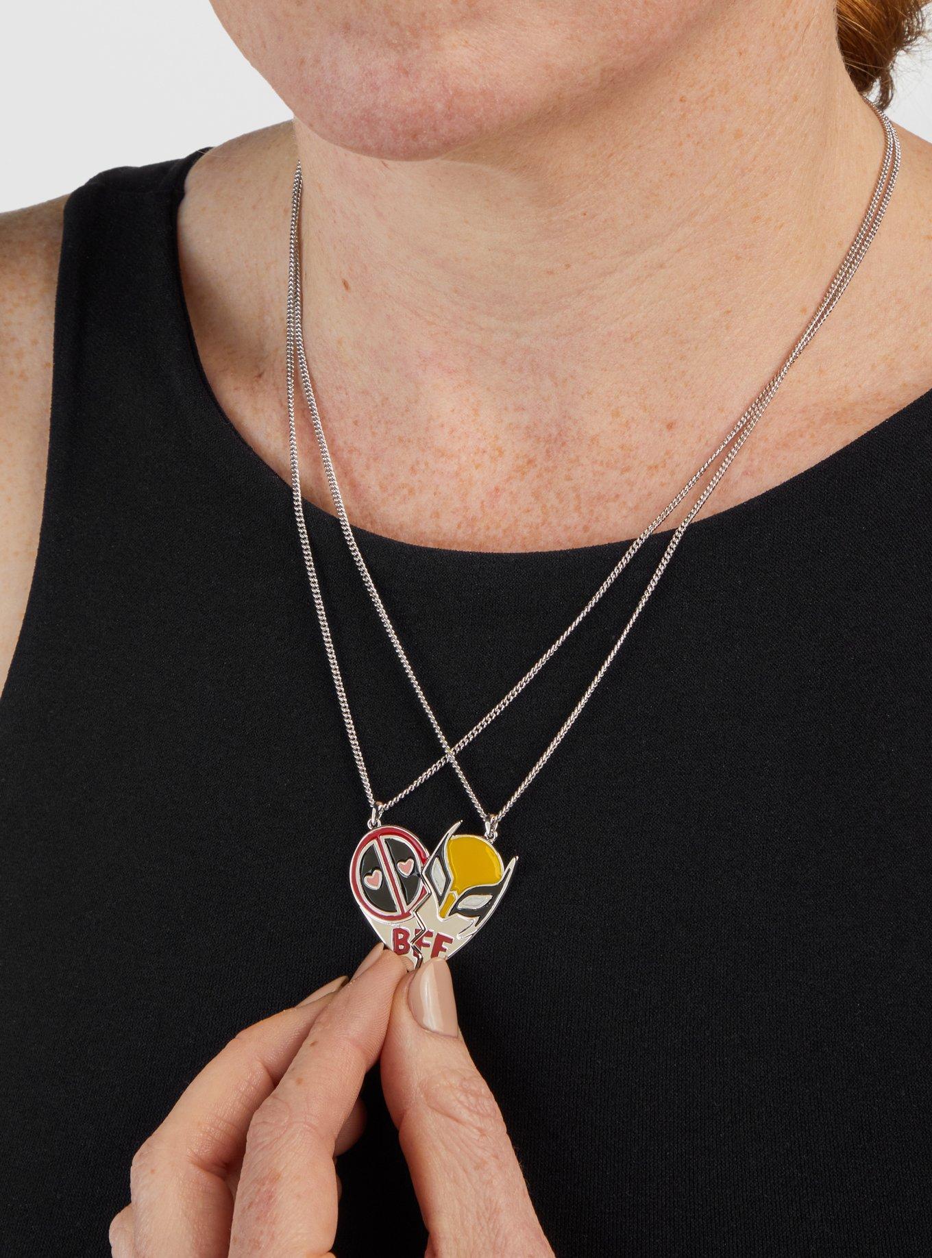 Marvel X RockLove Marvel Studios Deadpool And Wolverine Best Bubs Necklace Set, , alternate
