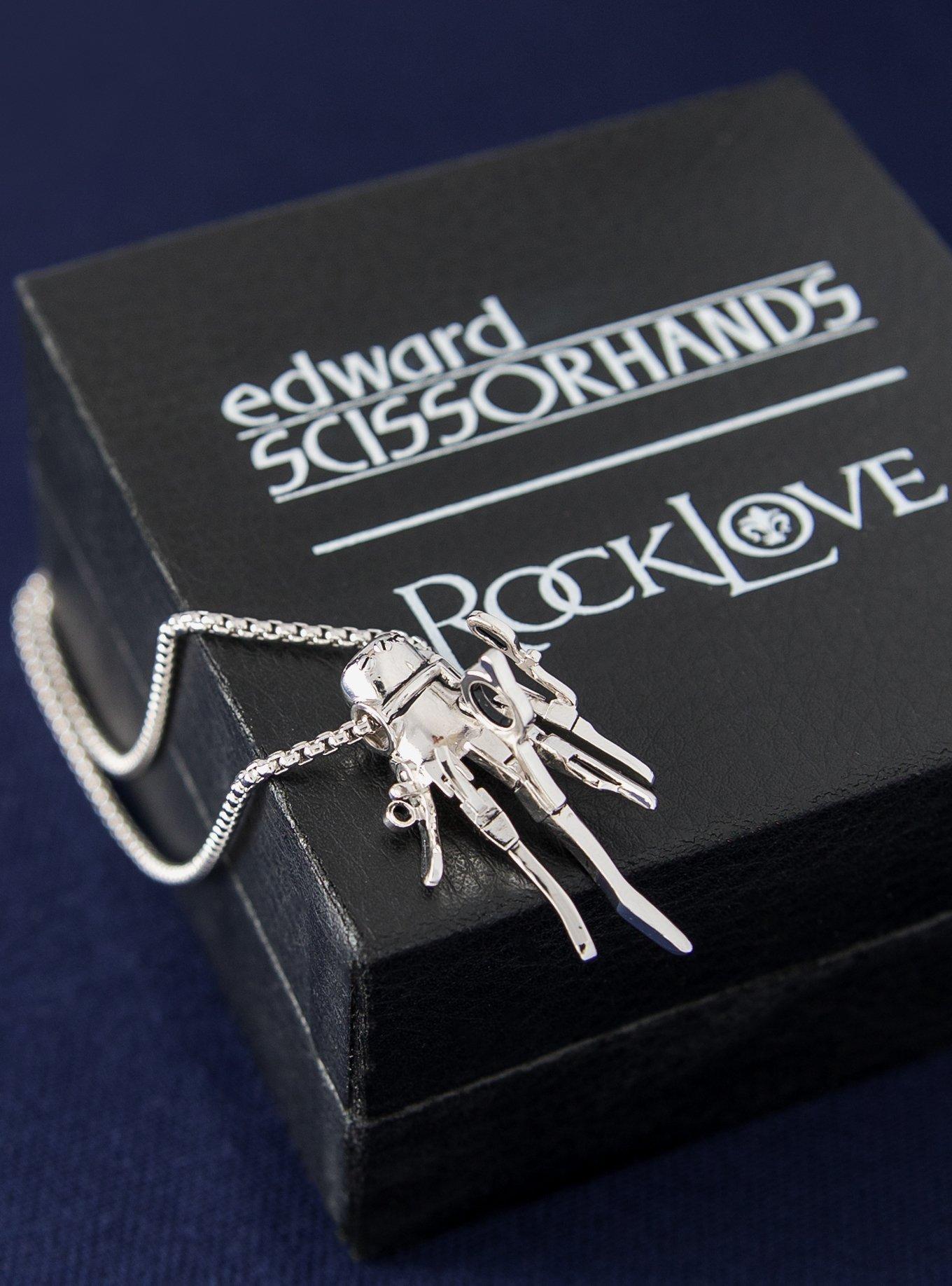 Edward Scissorhands X RockLove Articulated Scissor Pendant, , alternate