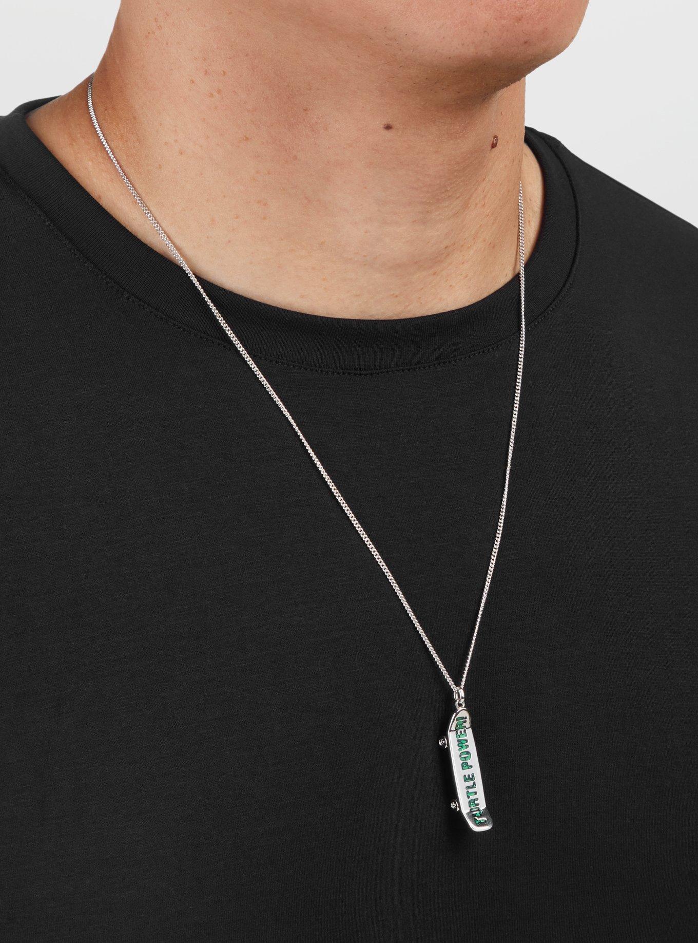 Teenage Mutant Ninja Turtles X RockLove Skateboard Necklace, , alternate