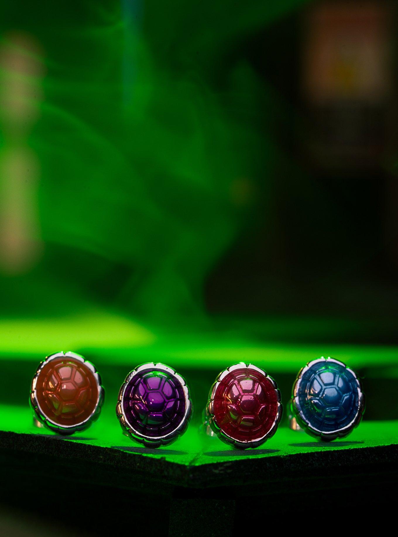 Teenage Mutant Ninja Turtles X RockLove Shell Stud Earrings Set, , alternate