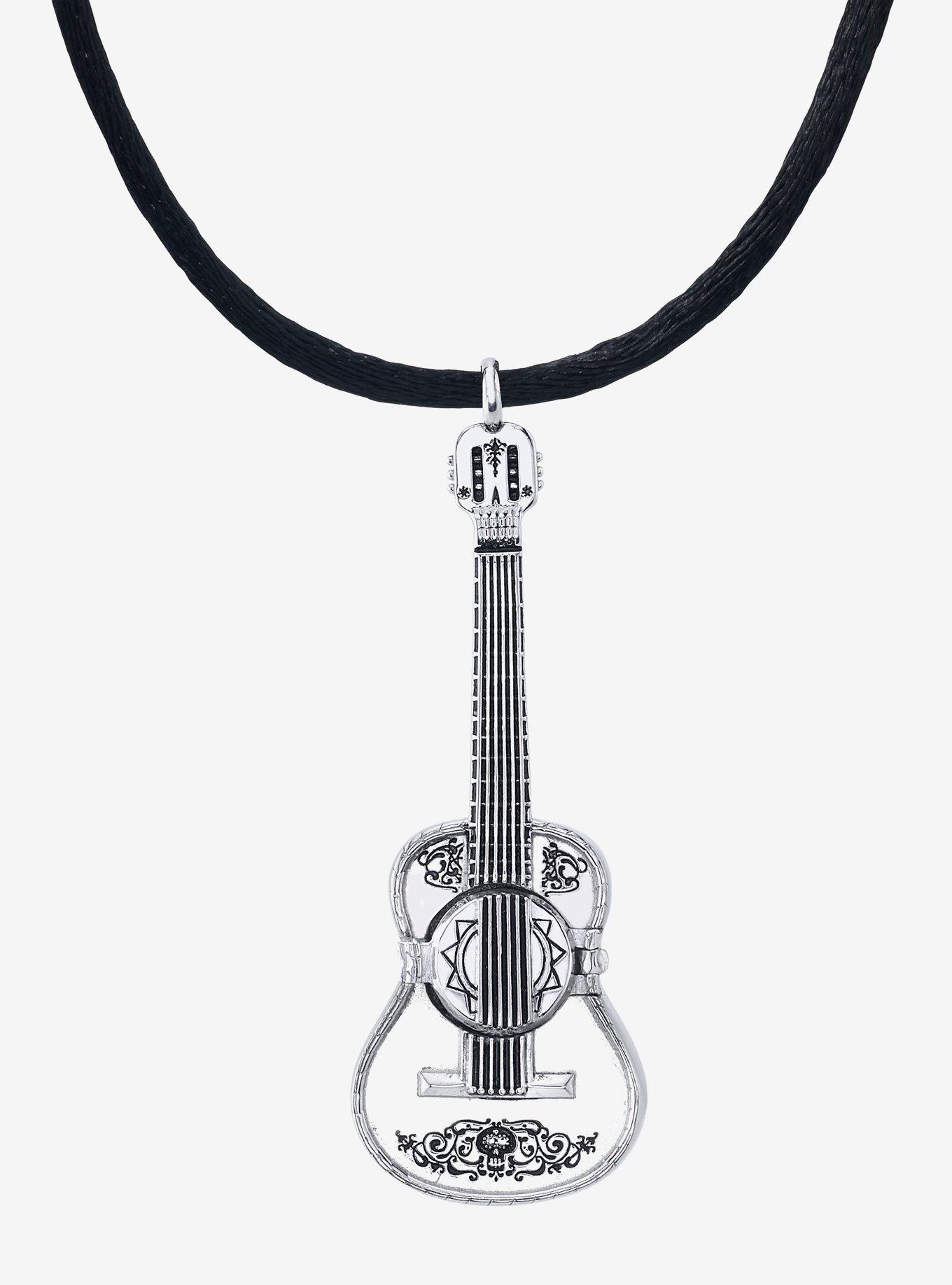 Pixar X RockLove Coco Articulated Guitar Locket, , hi-res