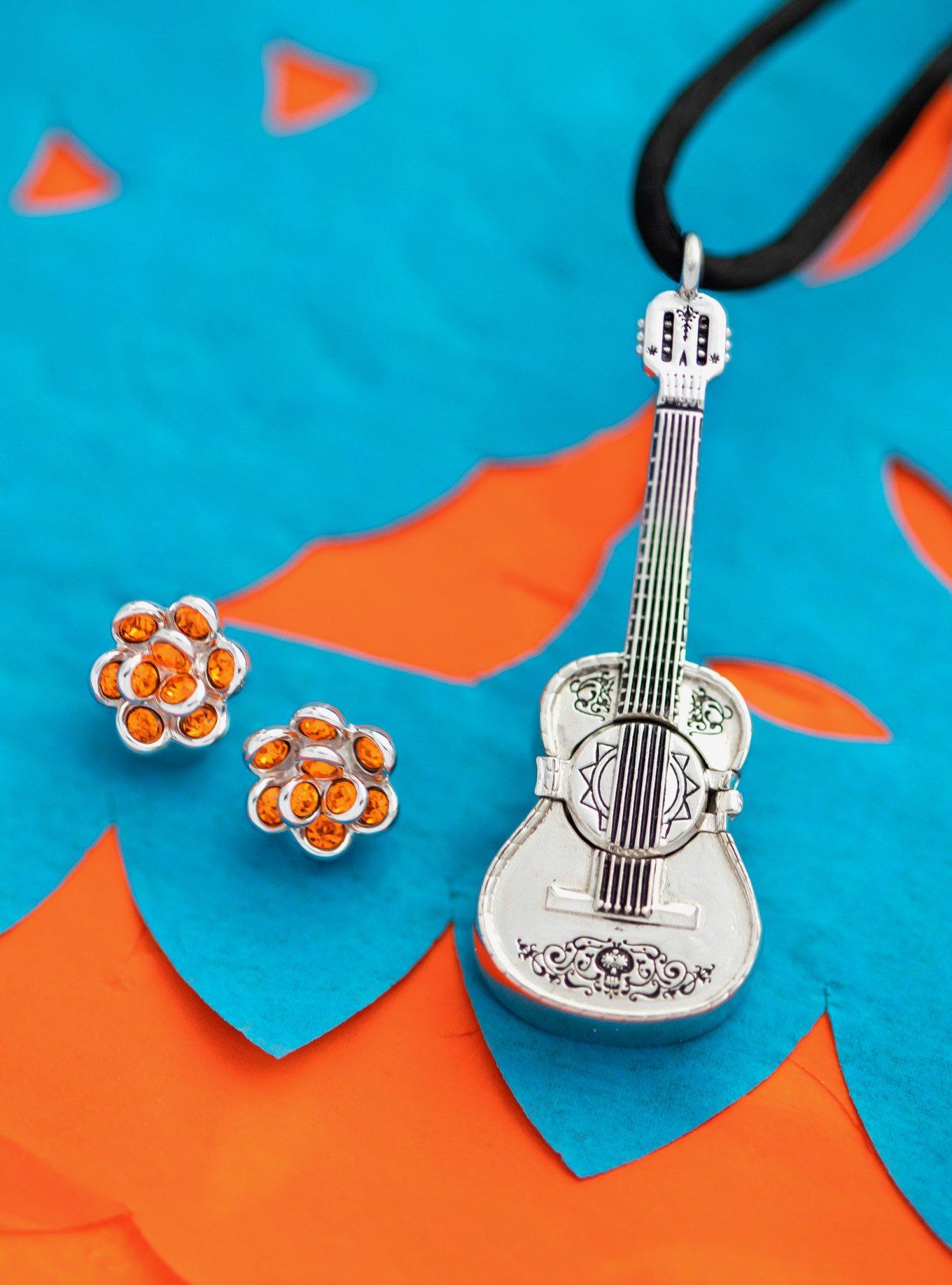 Pixar X RockLove Coco Articulated Guitar Locket, , alternate