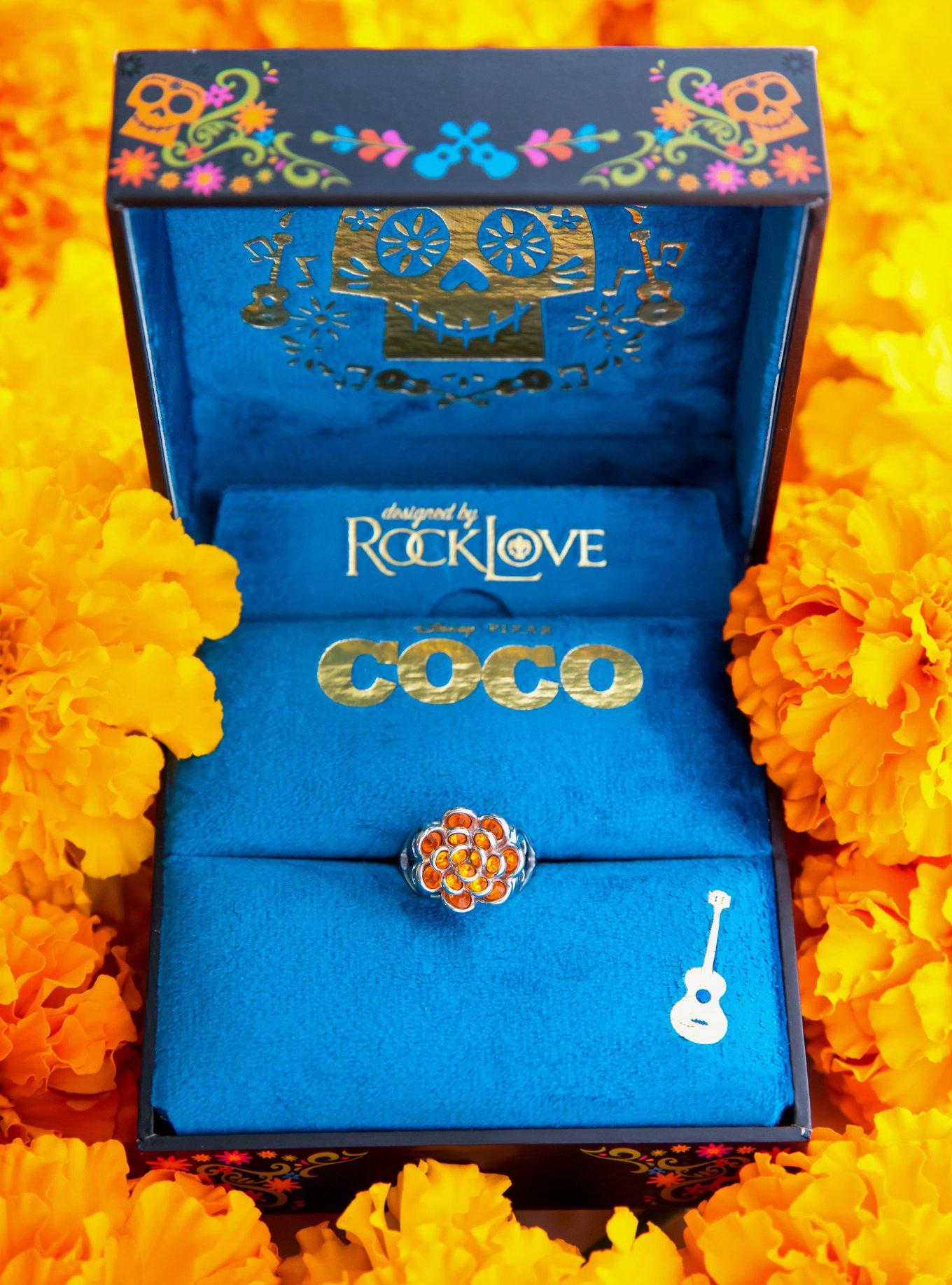 Pixar X RockLove Coco Marigold Ring, ORANGE, alternate