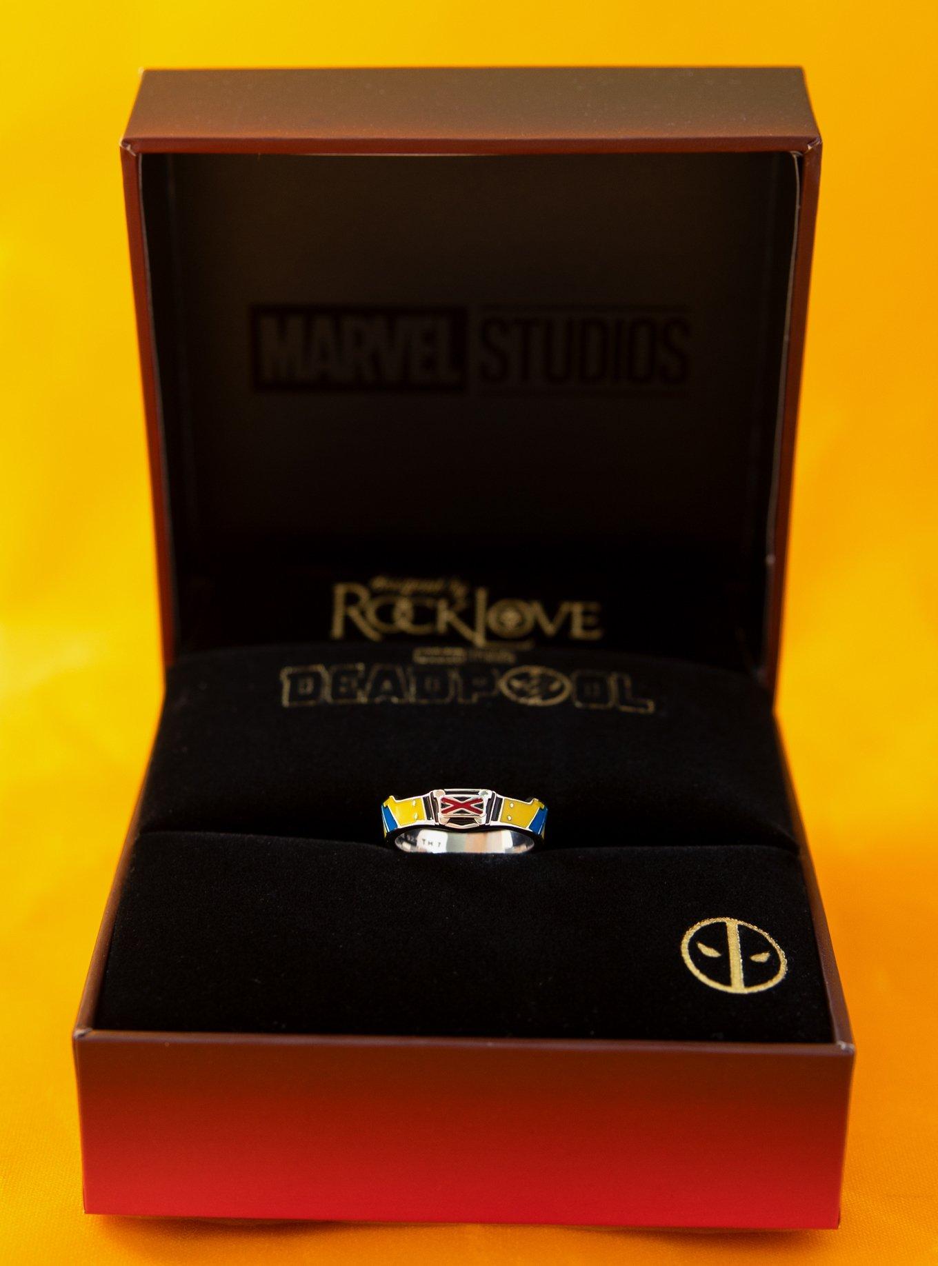 Marvel X RockLove Marvel Studios Deadpool And Wolverine Wolverine Belt Ring, MULTI, alternate
