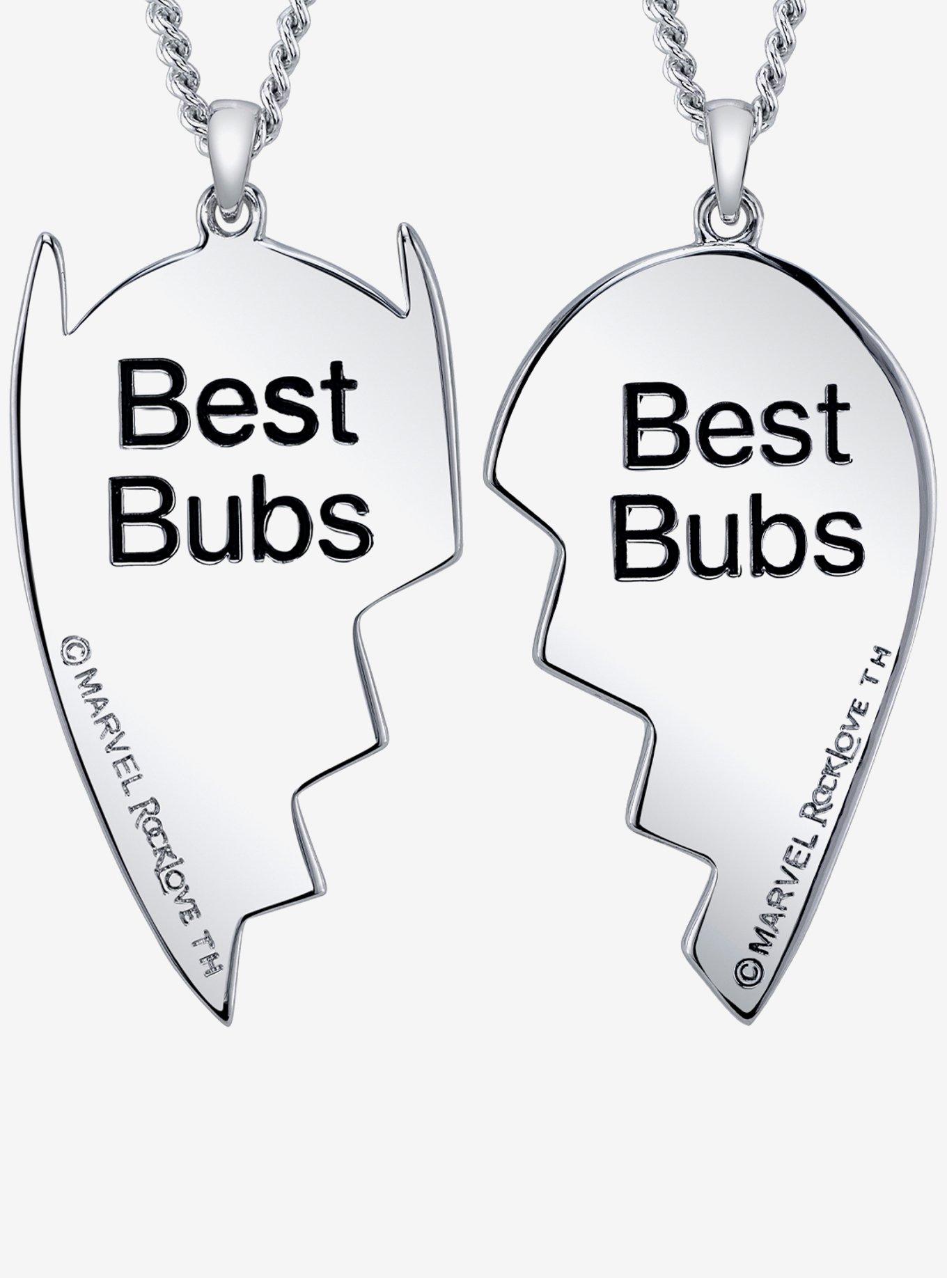 Marvel X RockLove Marvel Studios Deadpool And Wolverine Best Bubs Necklace Set, , hi-res